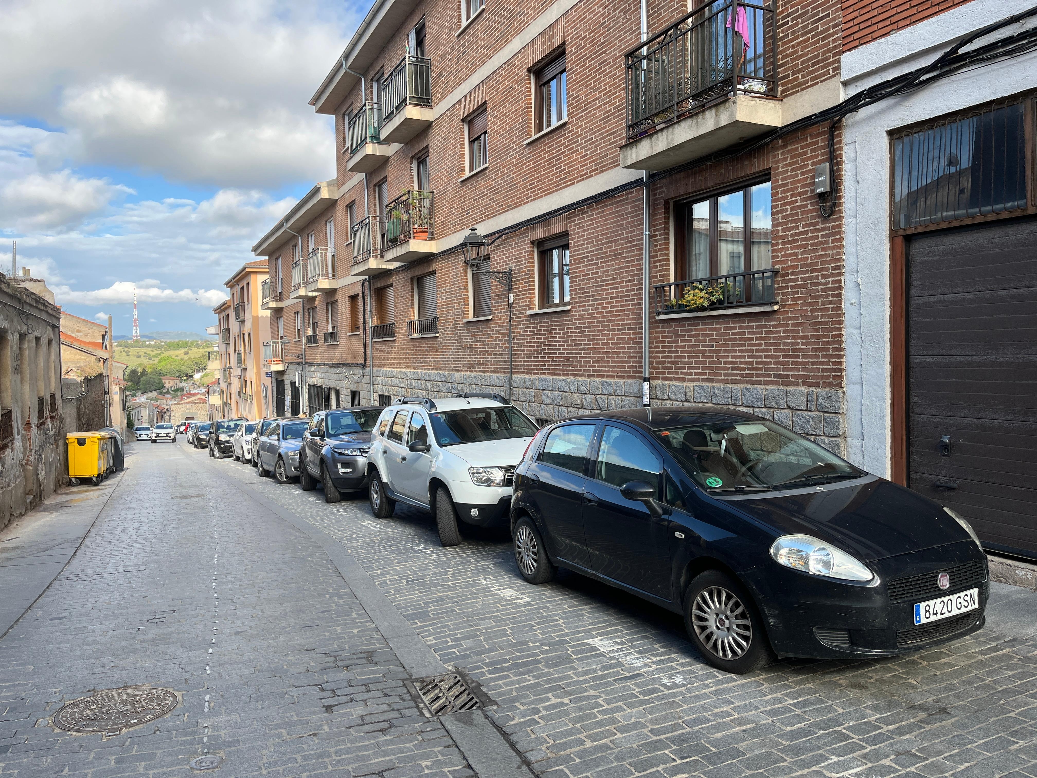 This is an example of ‘white line’ parking 