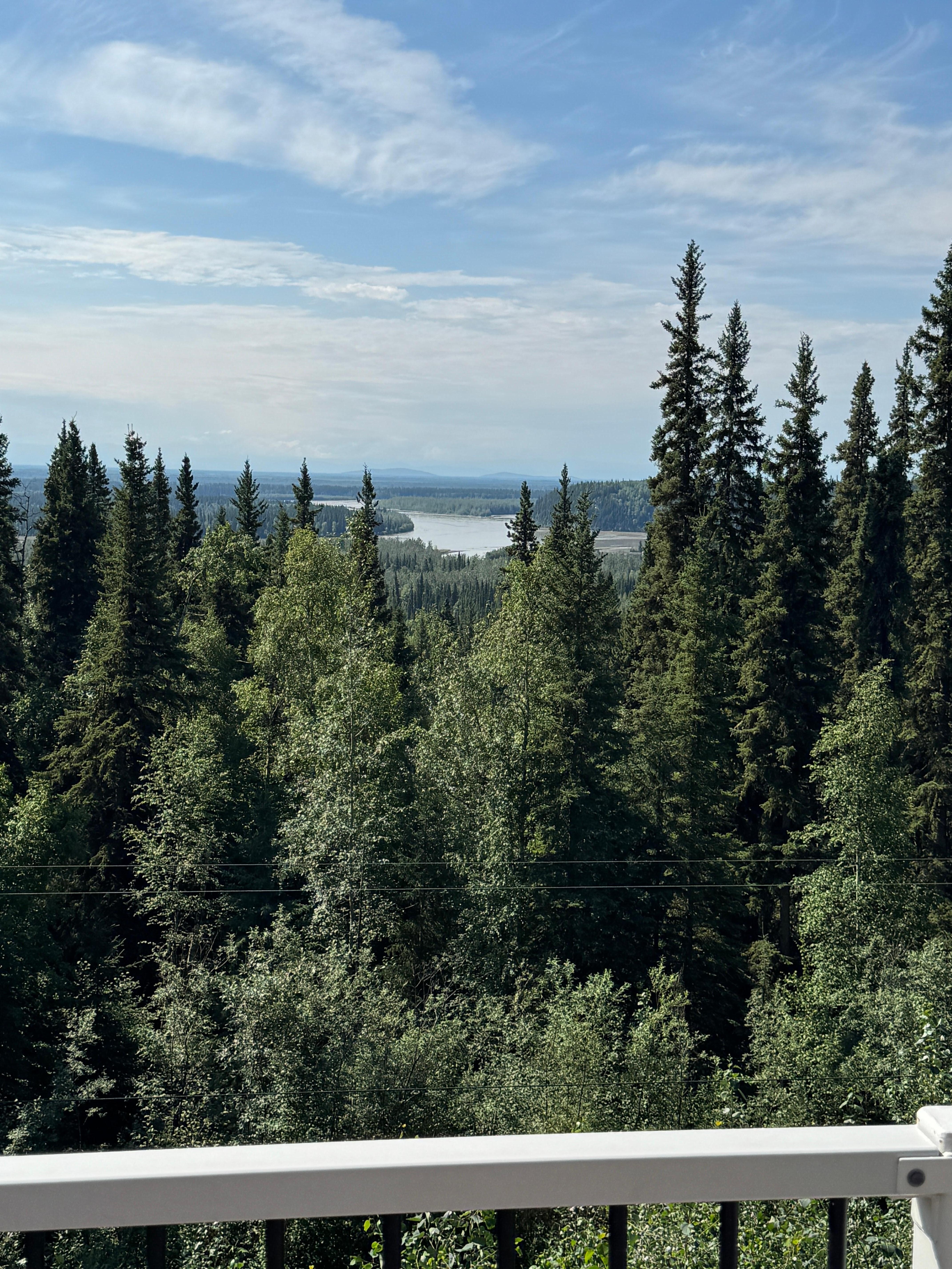 Amazing view from top deck