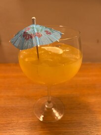 Drink the lady at the bar made me