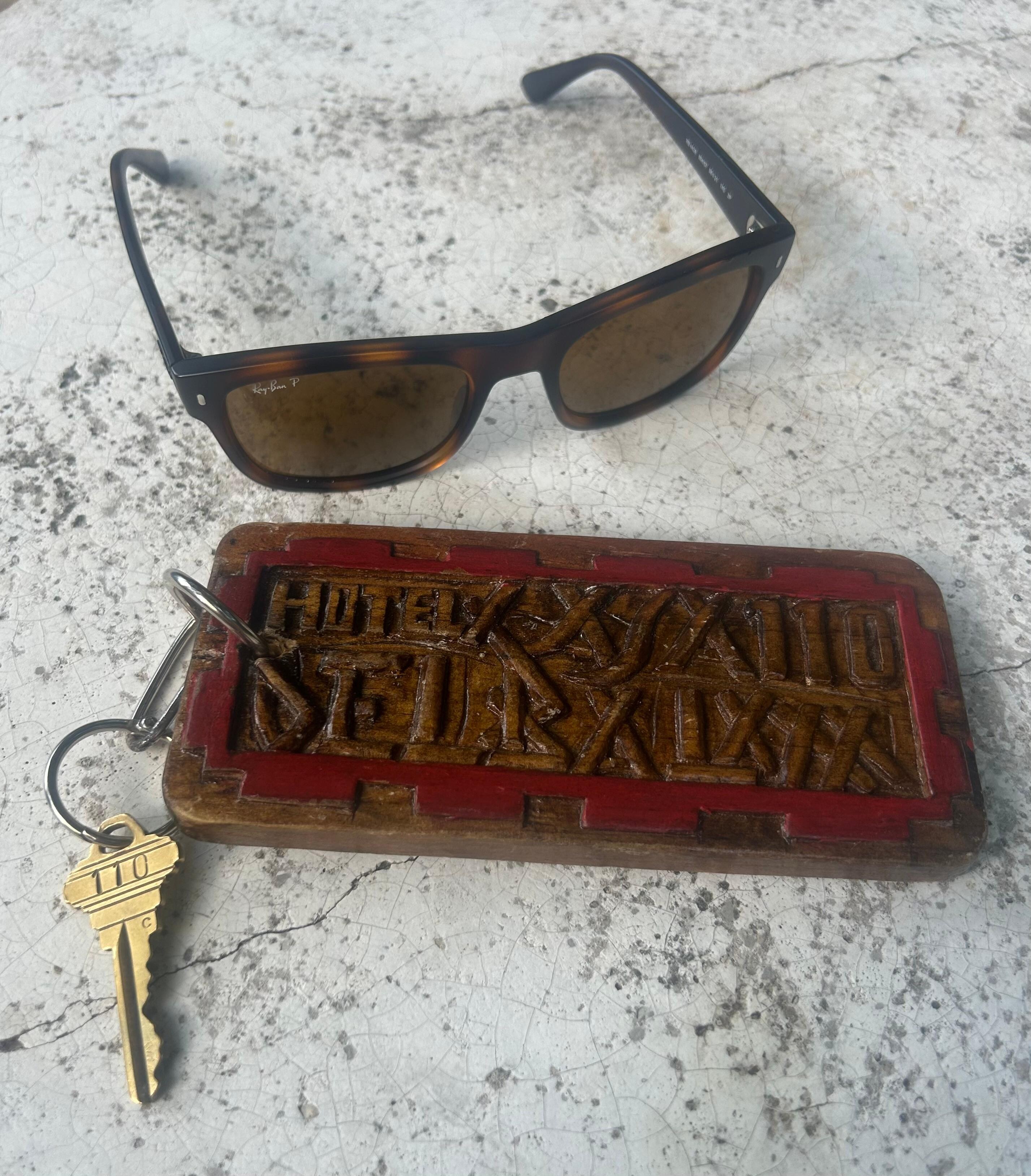 Old school key chain. 