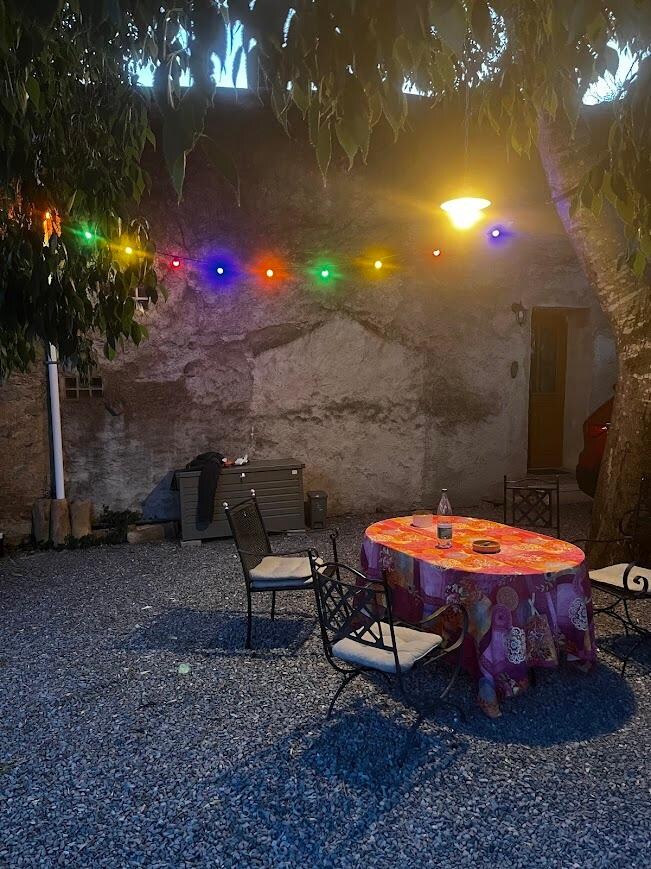 Vue de l'espace de repas