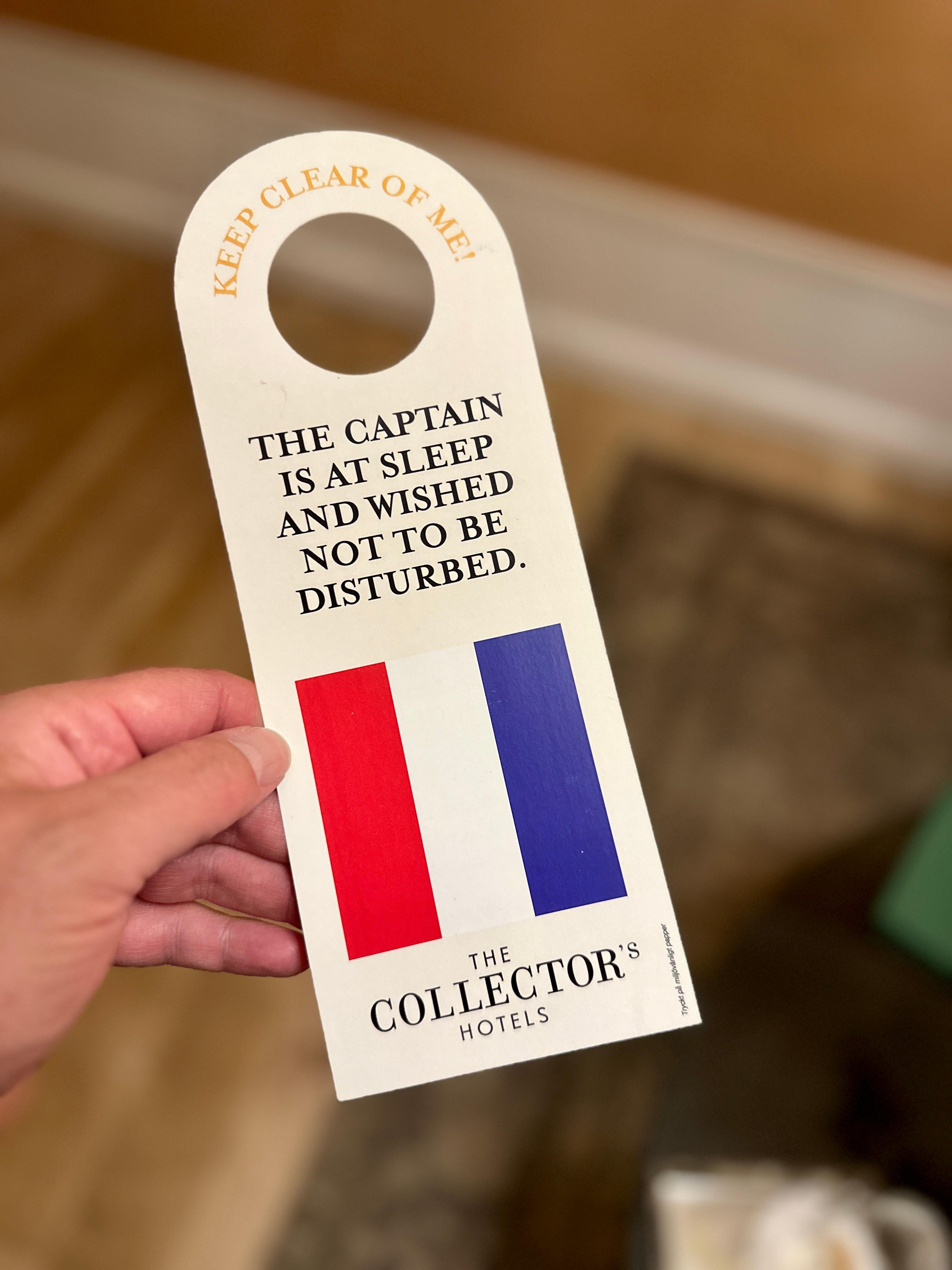 We really enjoyed the maritime theme and thoughtful clever attention to details. 