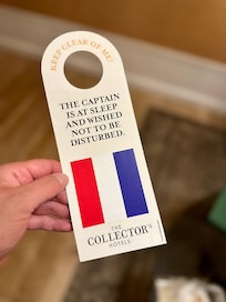 We really enjoyed the maritime theme and thoughtful clever attention to details.