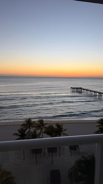 View from the balcony
