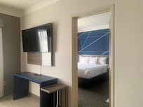 Suite with bath in the bedroom