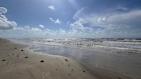 Morning walk on the beach