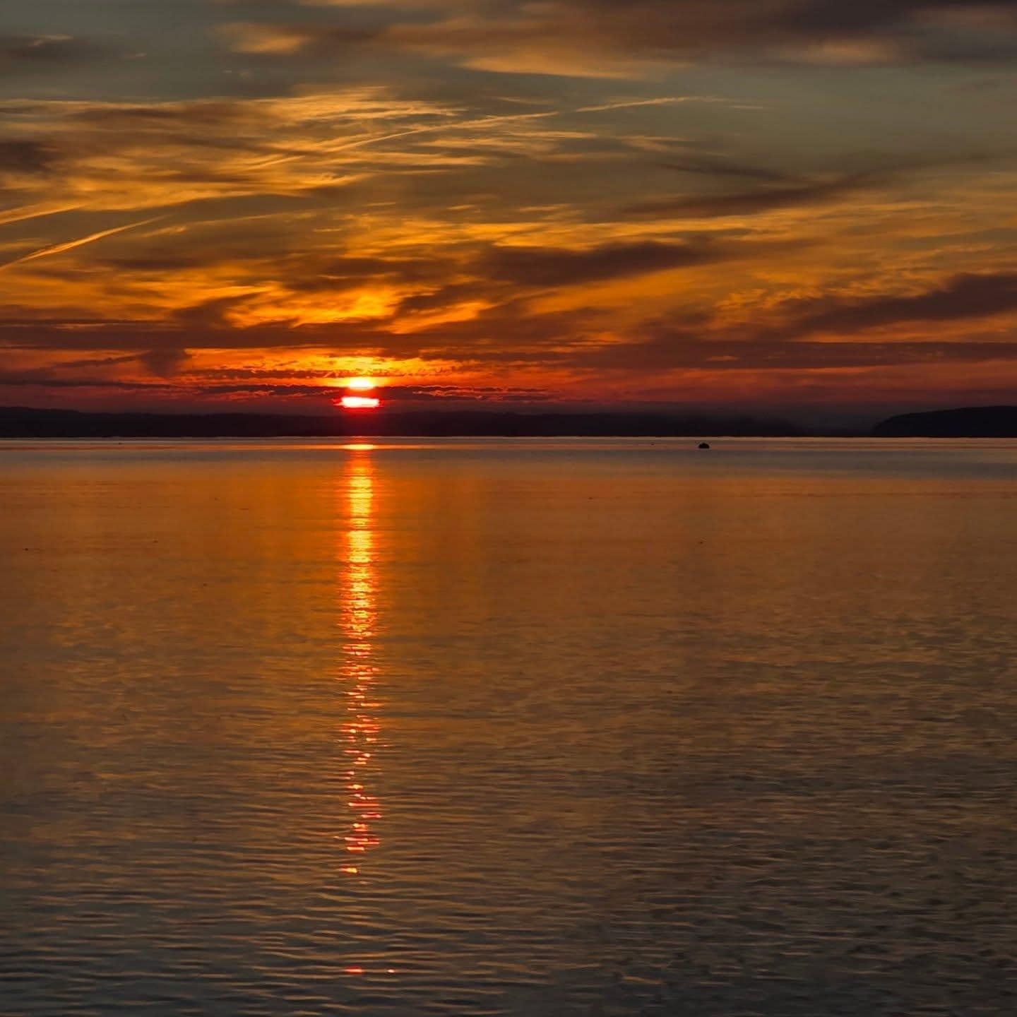 Sunrise at Gull's Harbor Beach