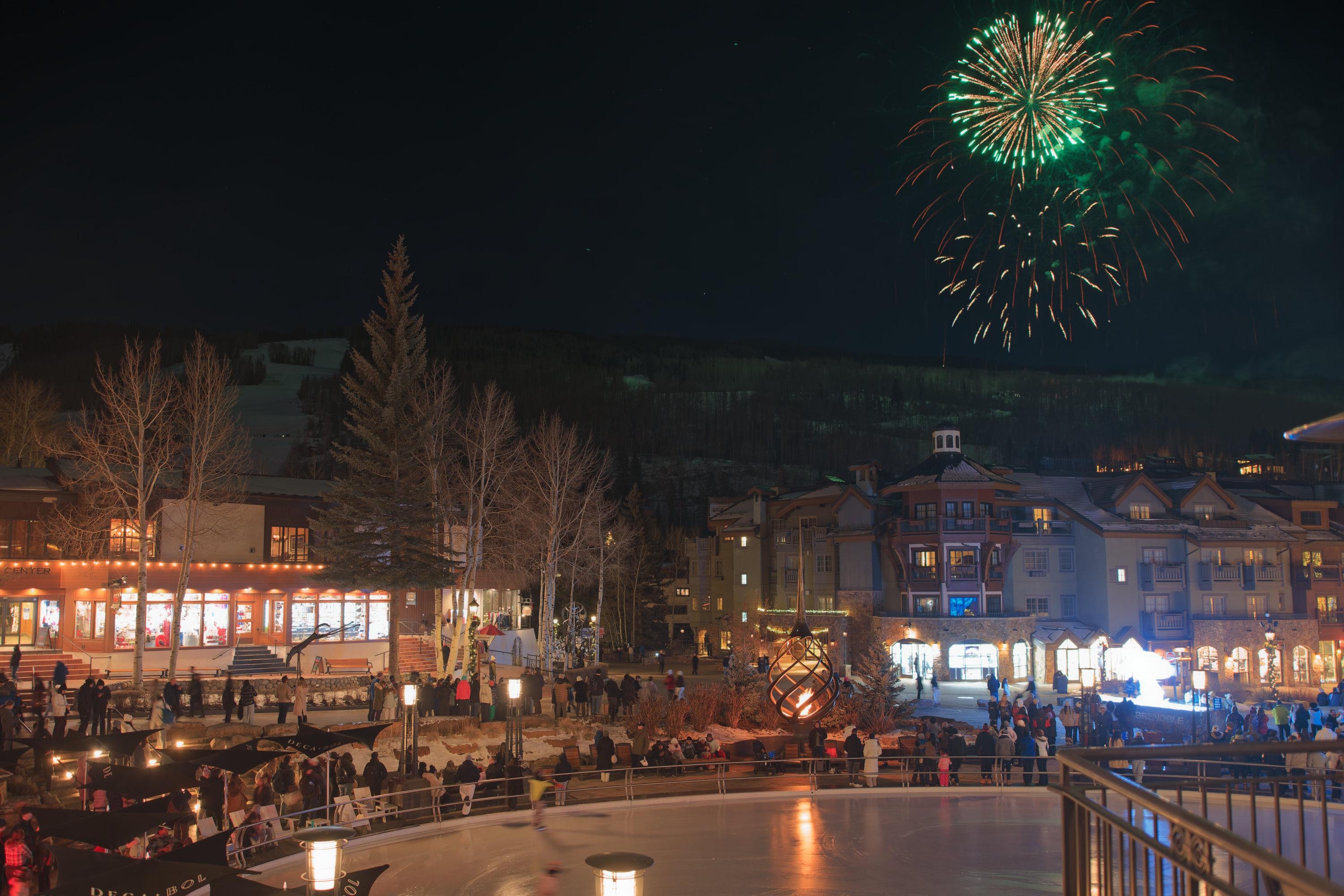 Fireworks on New Year's Eve