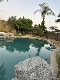 Pool with a view.