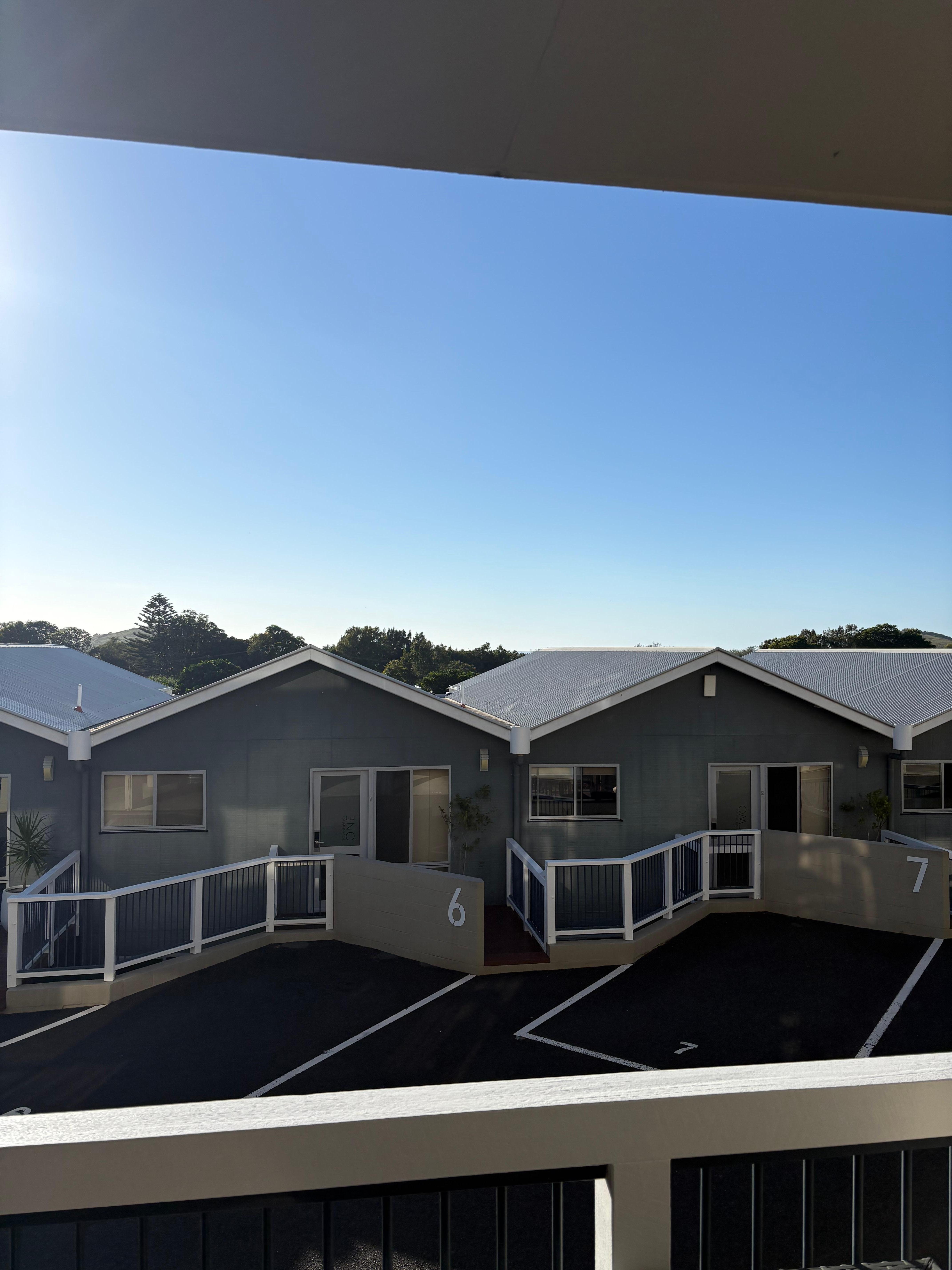 View from our balcony 