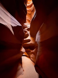 This is a photo of Antalope Canyon
