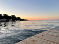 Sunset from the dock