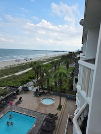 View from the balcony