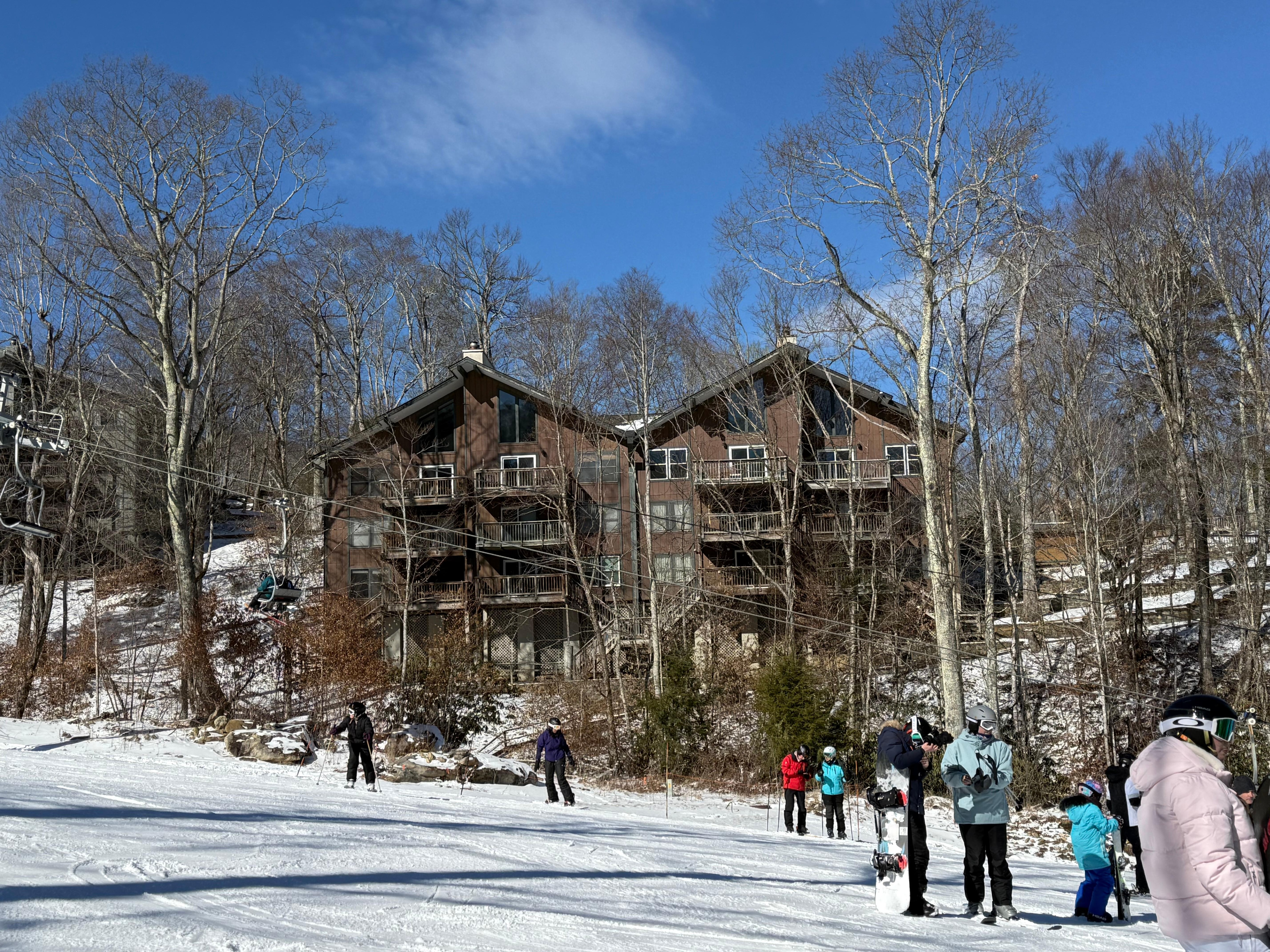 View of property on slopes!  Great location!!!