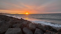 Sunset in Port A