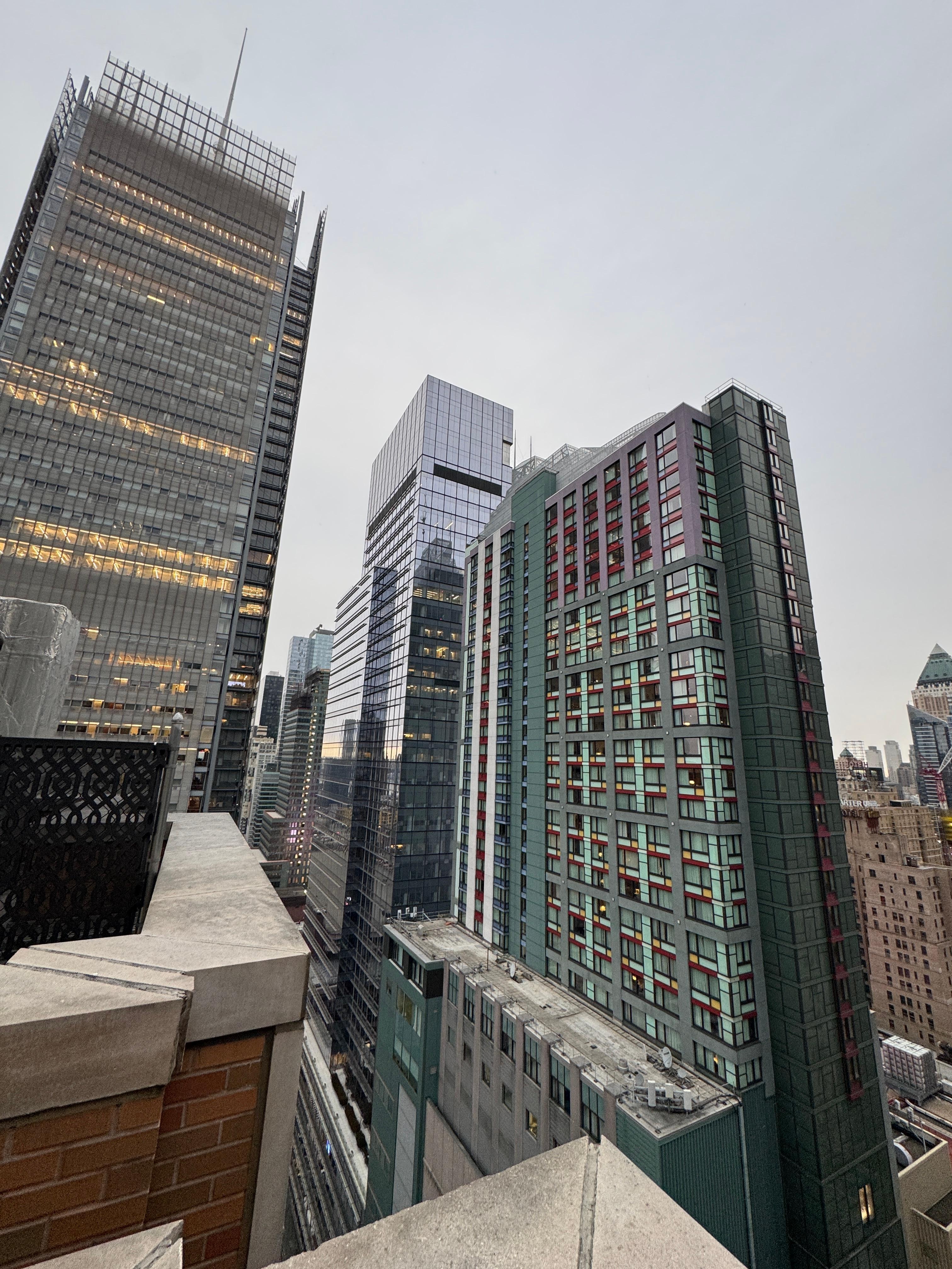 View from the rooftop 