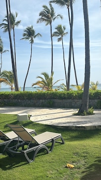 Blick aus unserem Zimmer