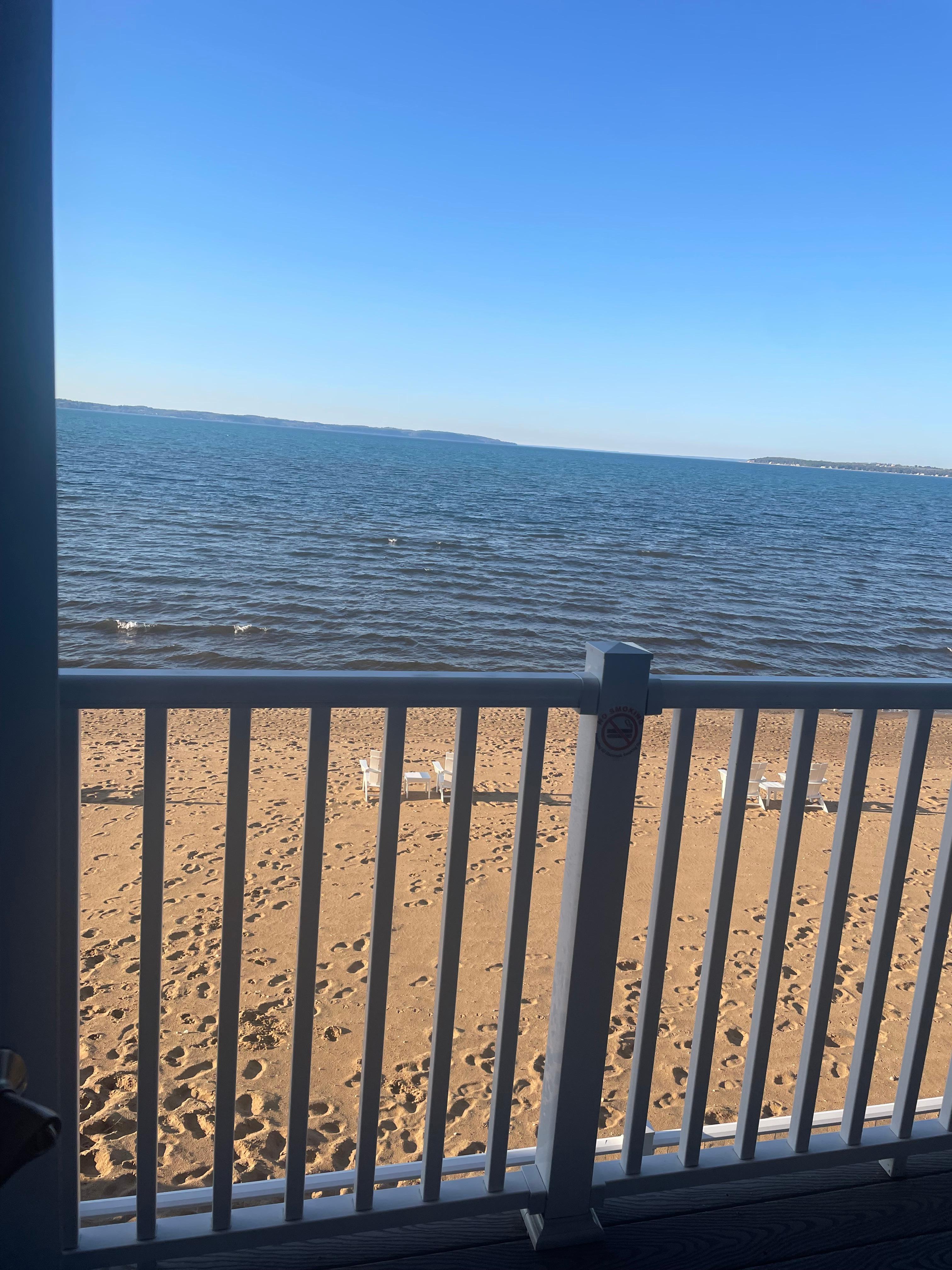 View from our room 