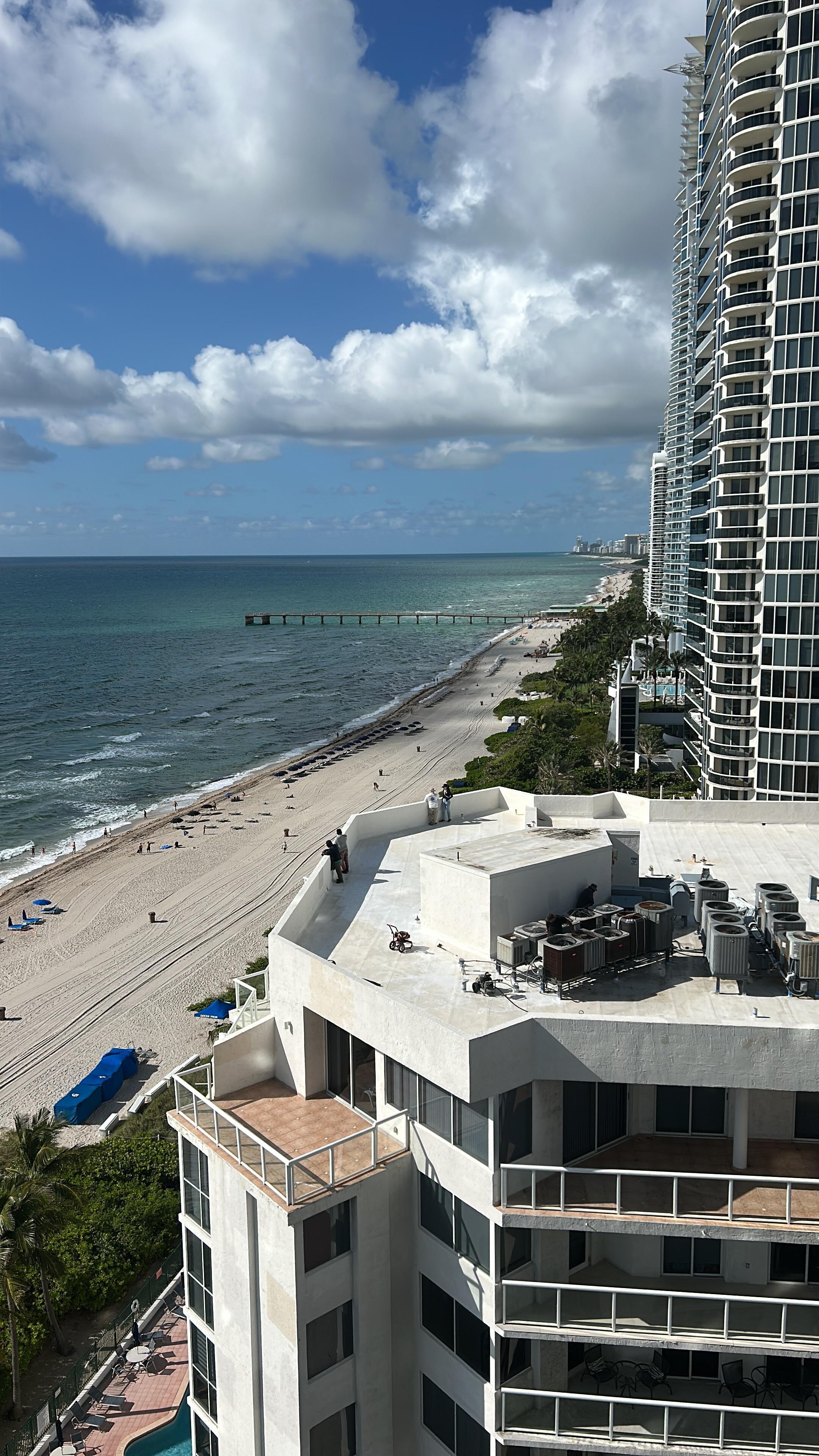 Our room view 