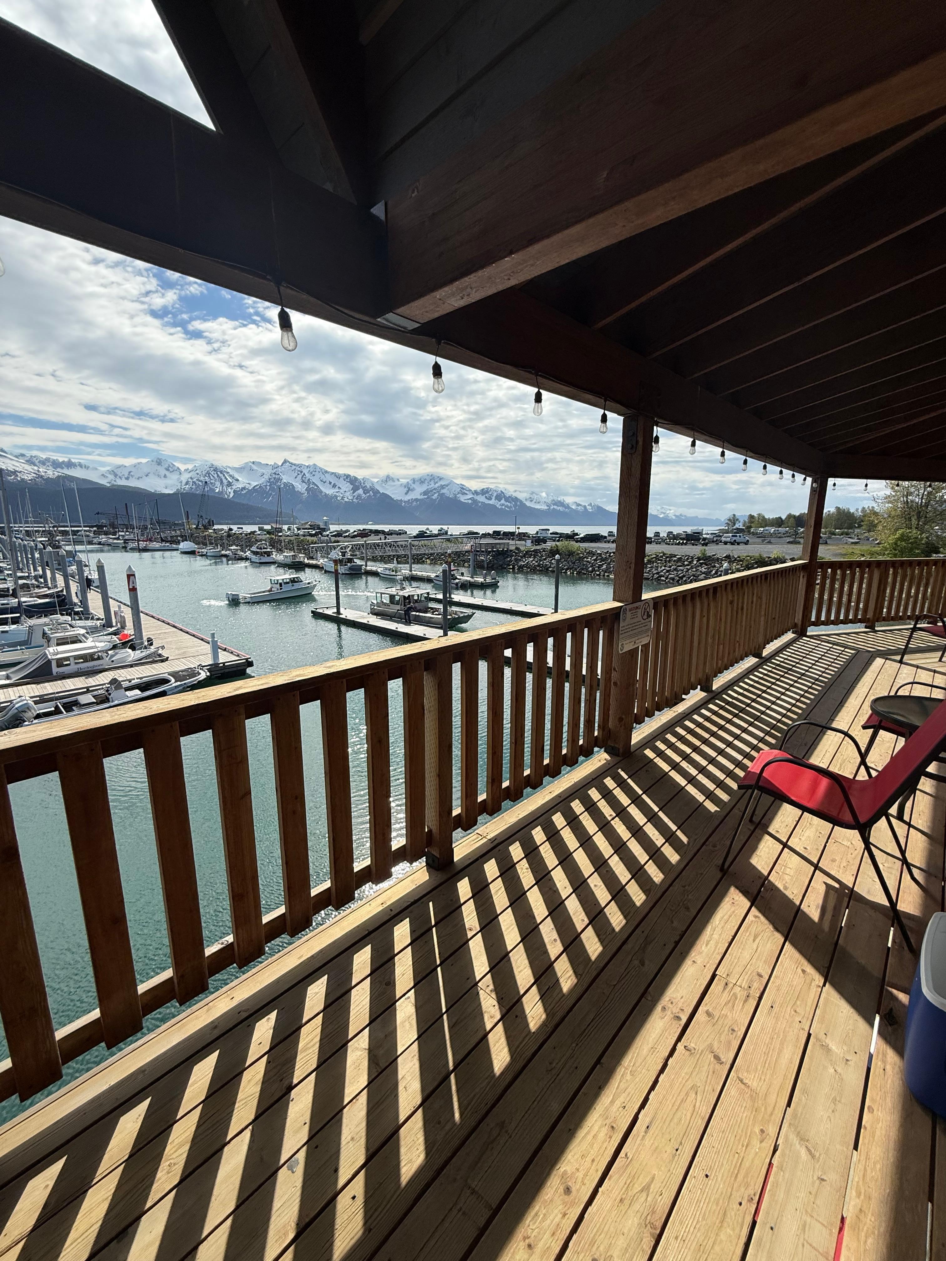 Deck outside our room