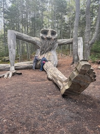 The Maine Botanical Garden Trolls