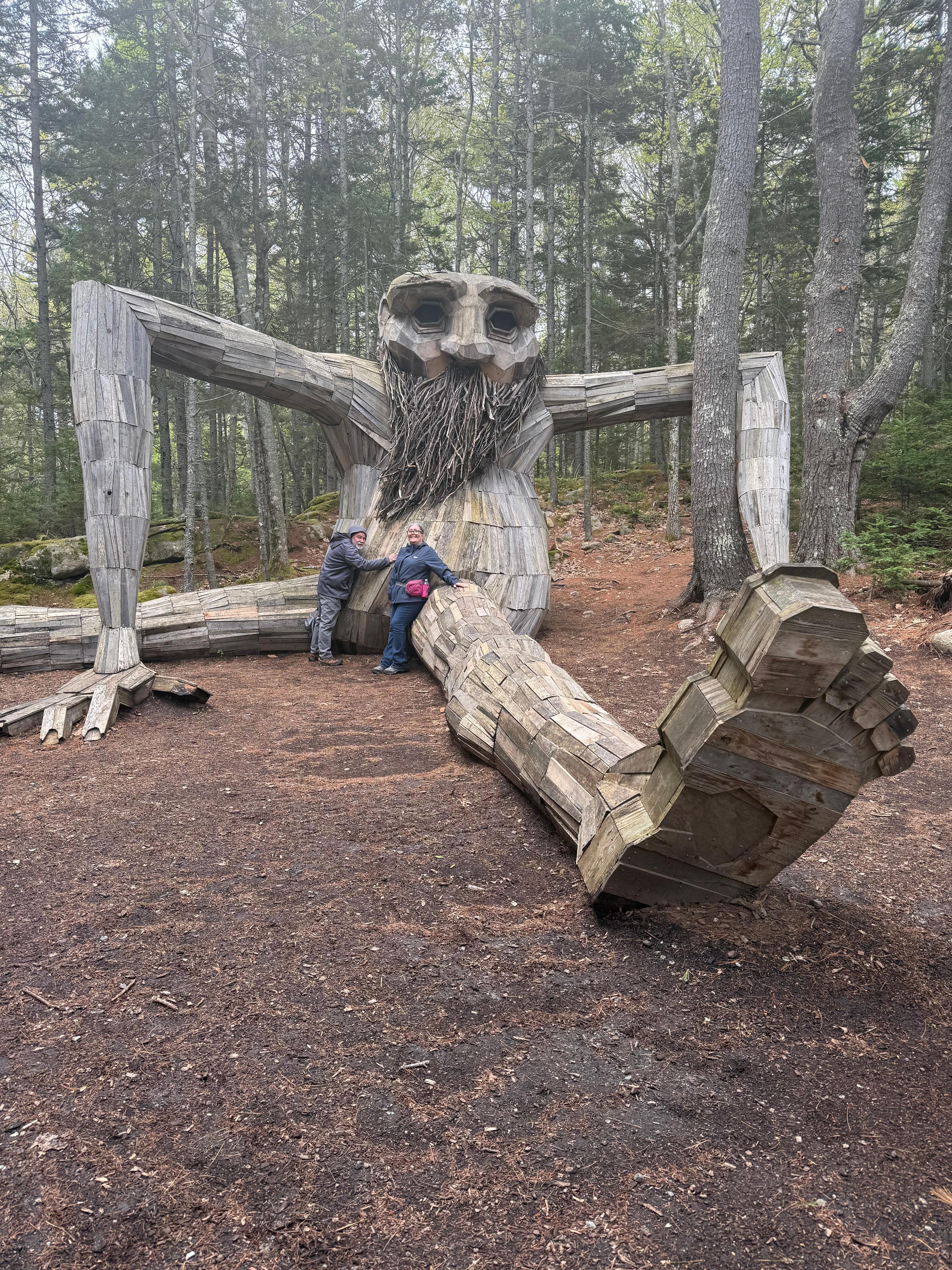 The Maine Botanical Garden Trolls