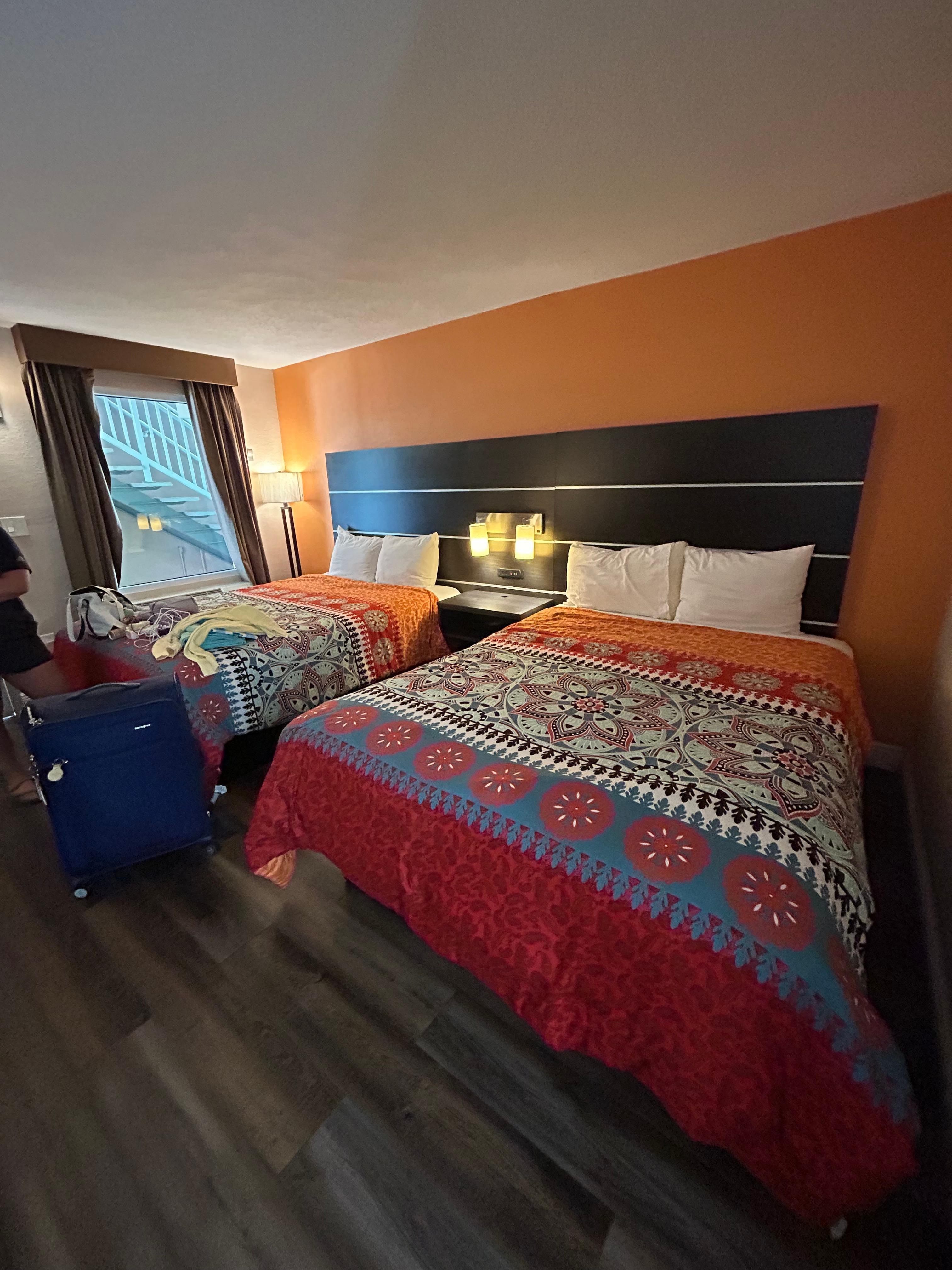 Double beds