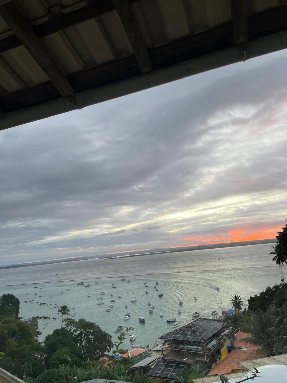 Vista do quarto explendida.