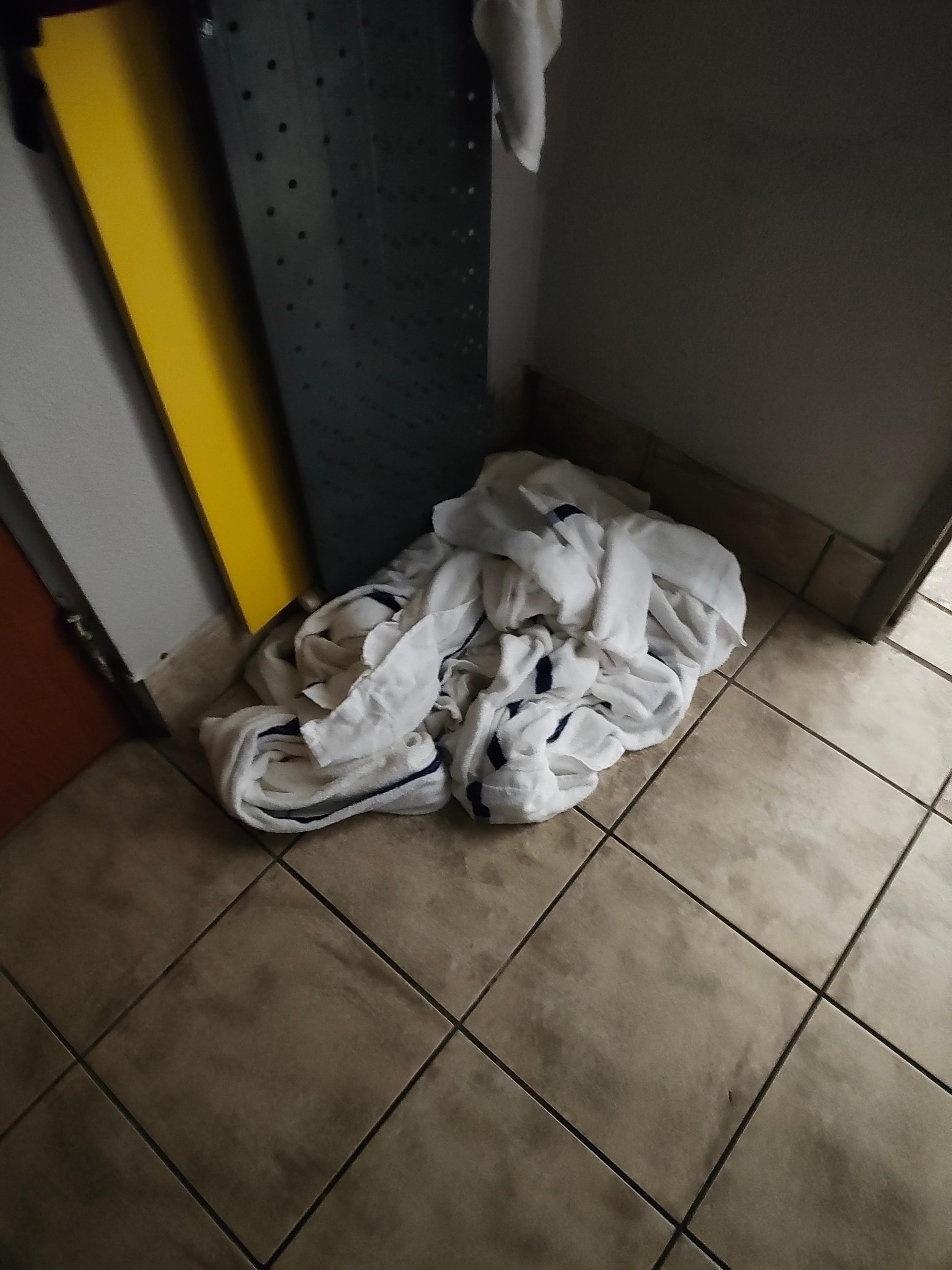 They refused us clean towels