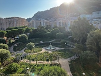 View of Princess Grace Rose Garden from room