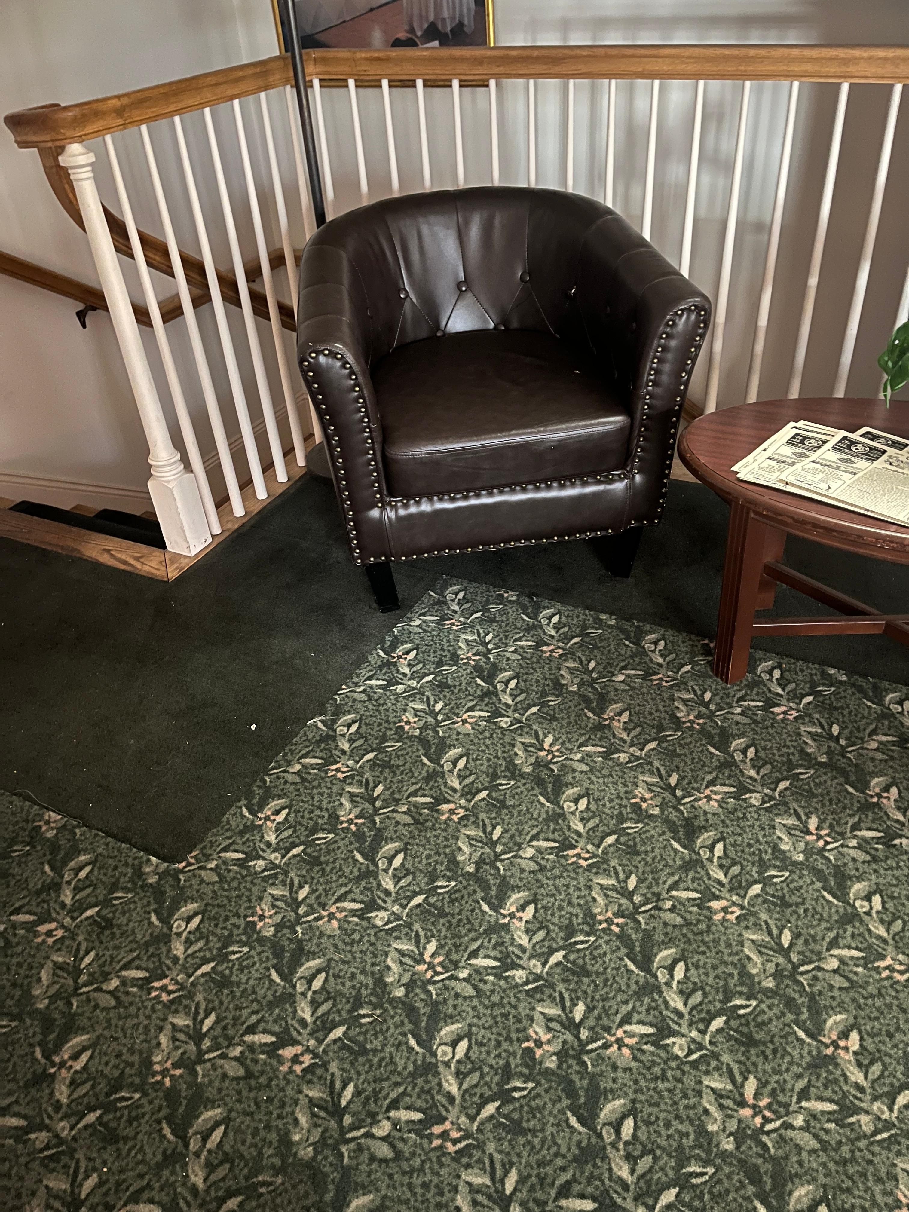 Broken leg on chair?