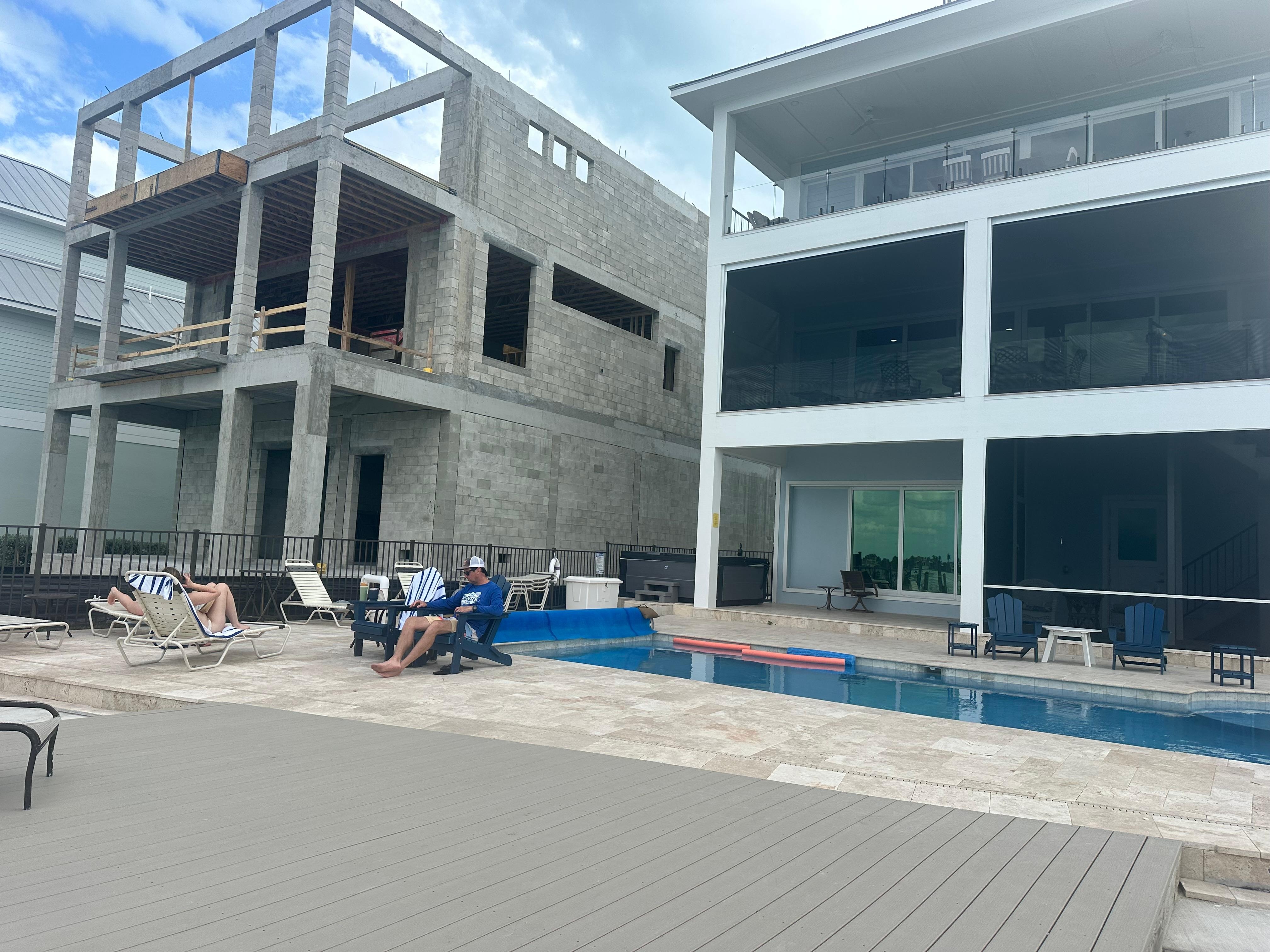 There is building happening next door but it wasn’t too disruptive