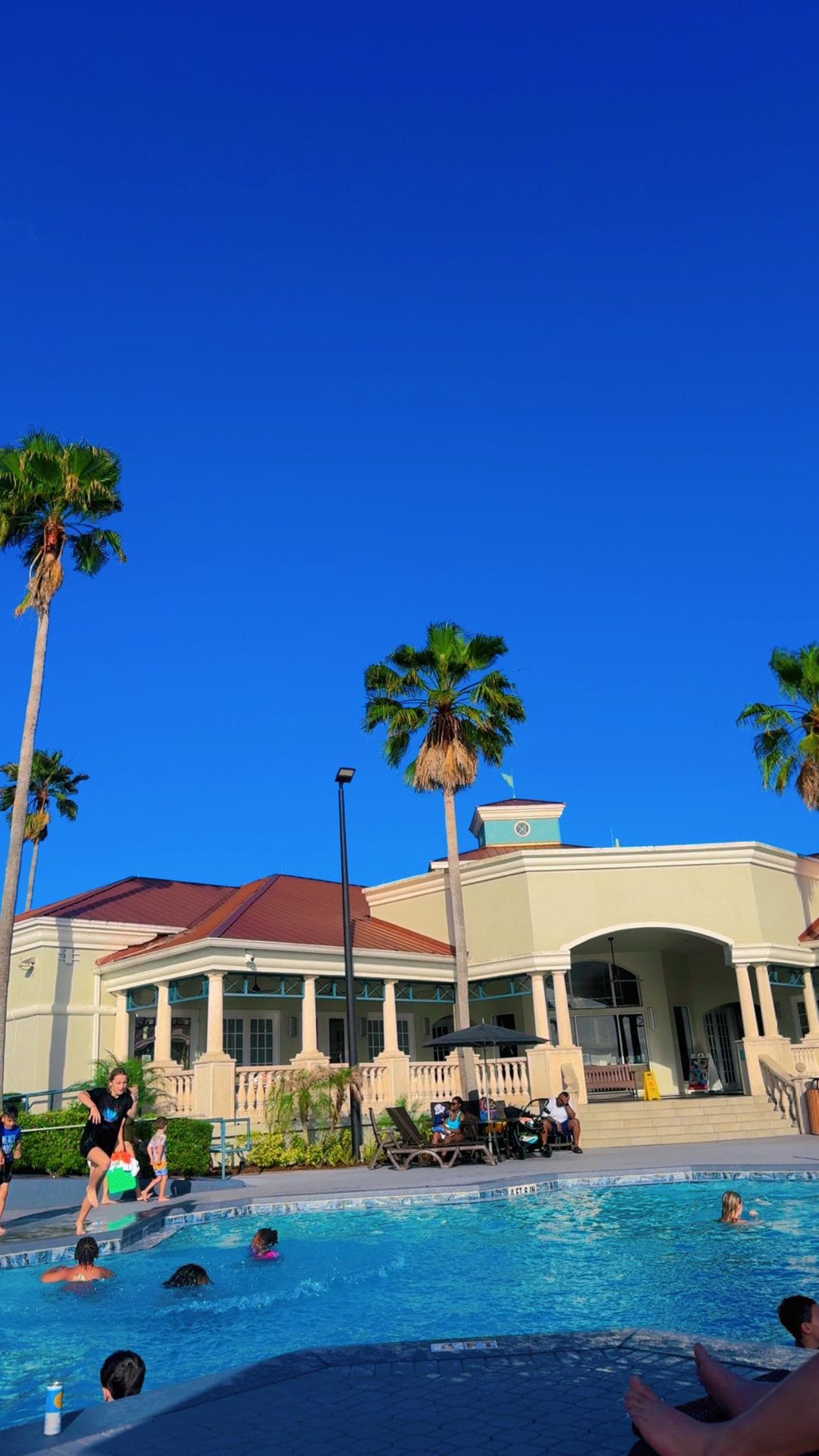 Pool at the club house 