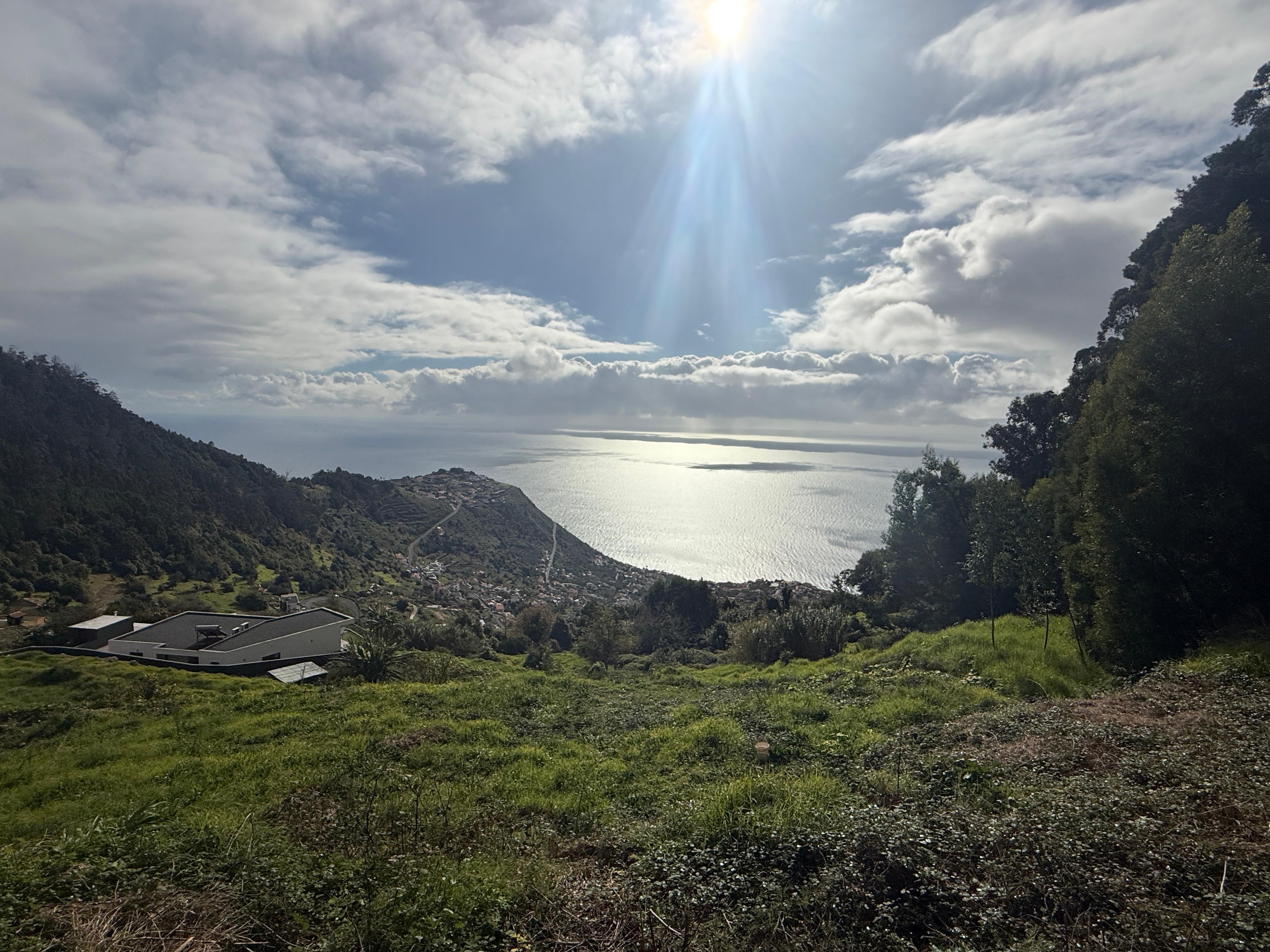 View from Levada Nova with the house in the foreground