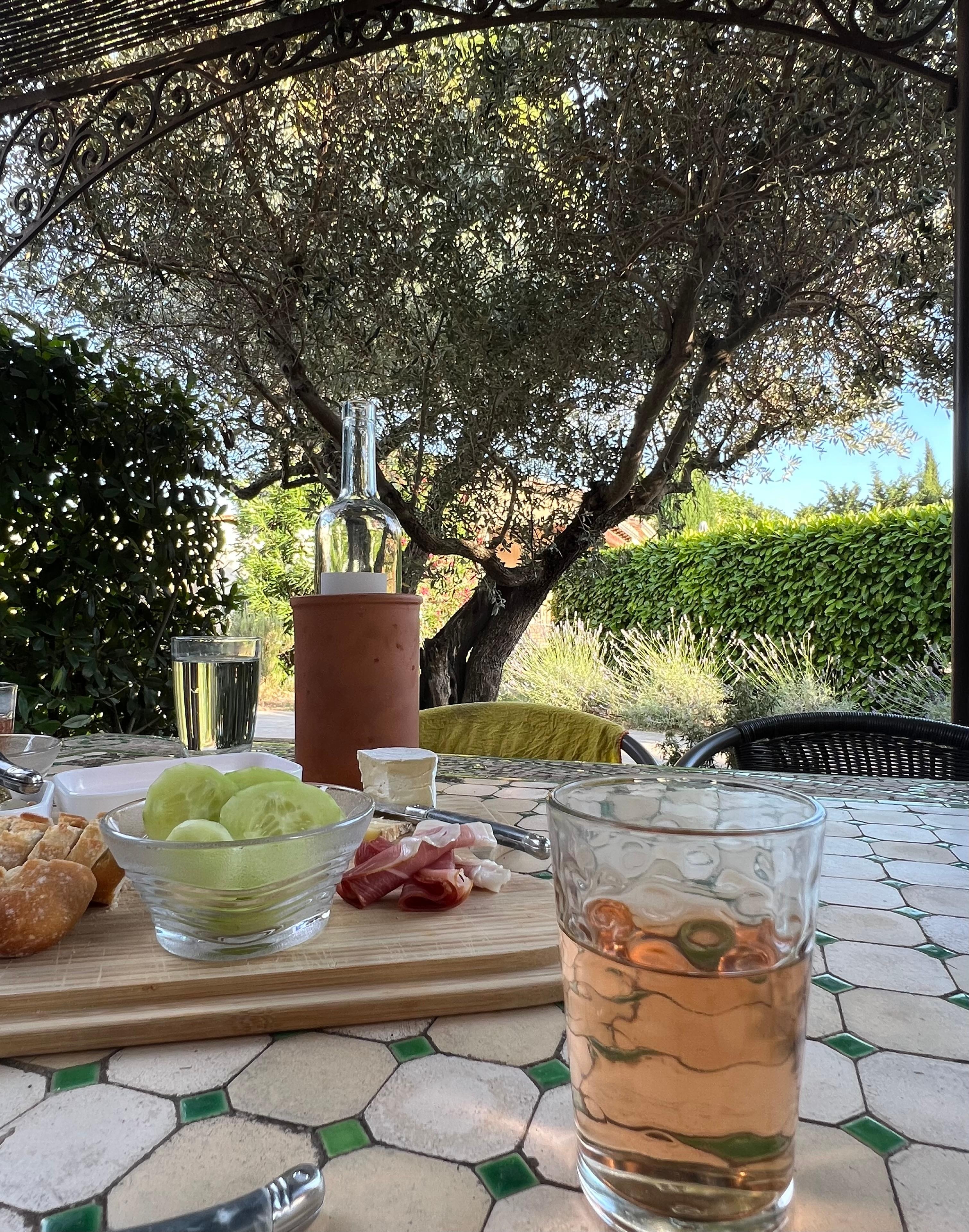 Patio off the living room.