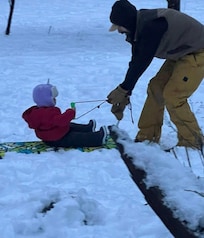 Sledding