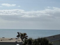 View from upstairs balcony.