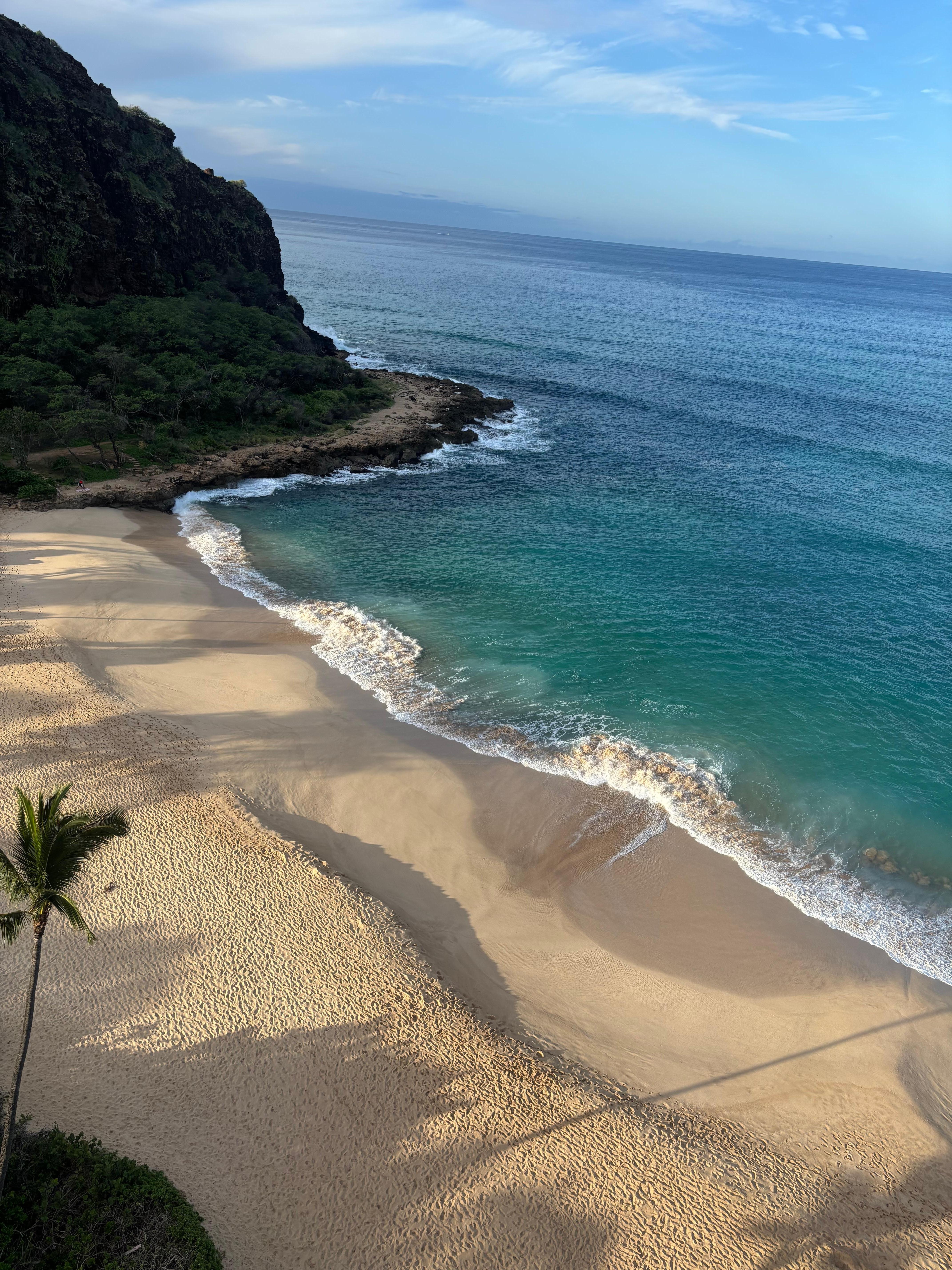 View right outside our balcony!