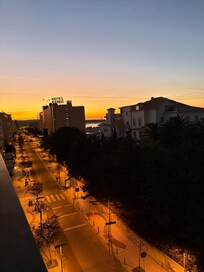 Sunrise from our balcony