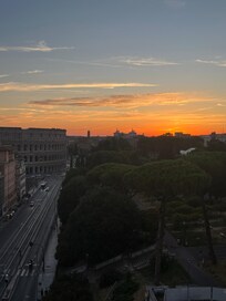 Vista do Rooftop do hotel