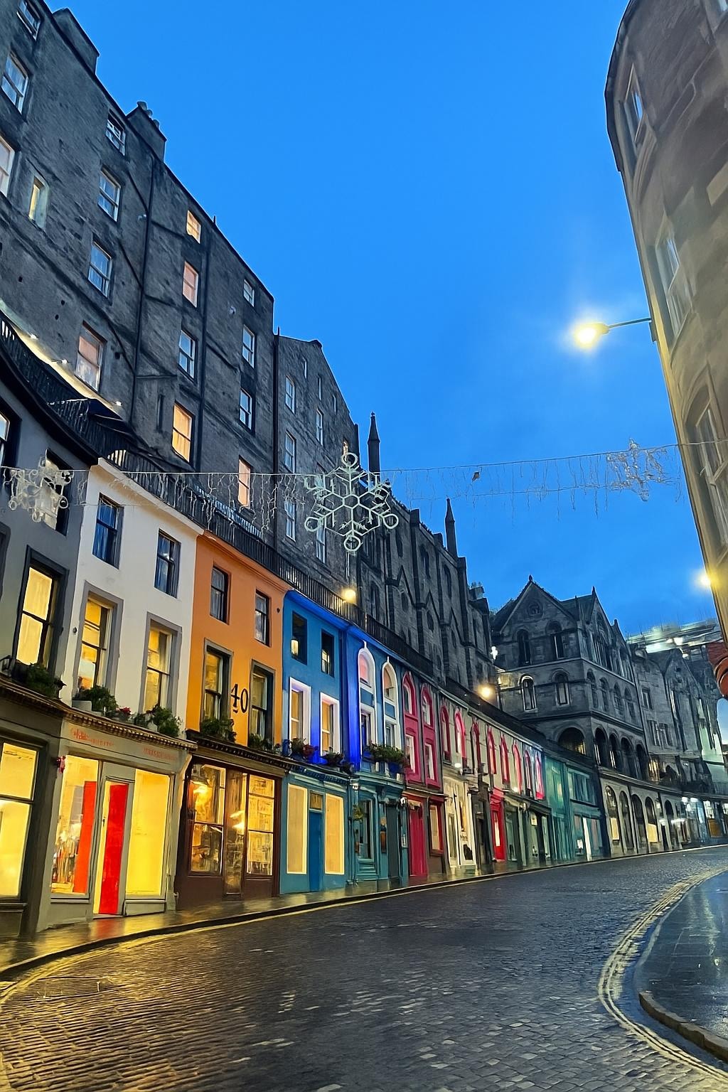 Famous Victoria Street   Just around the corner 