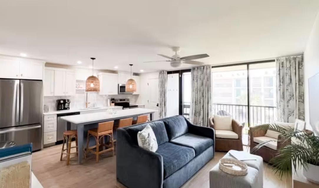 The kitchen is stunning!! 