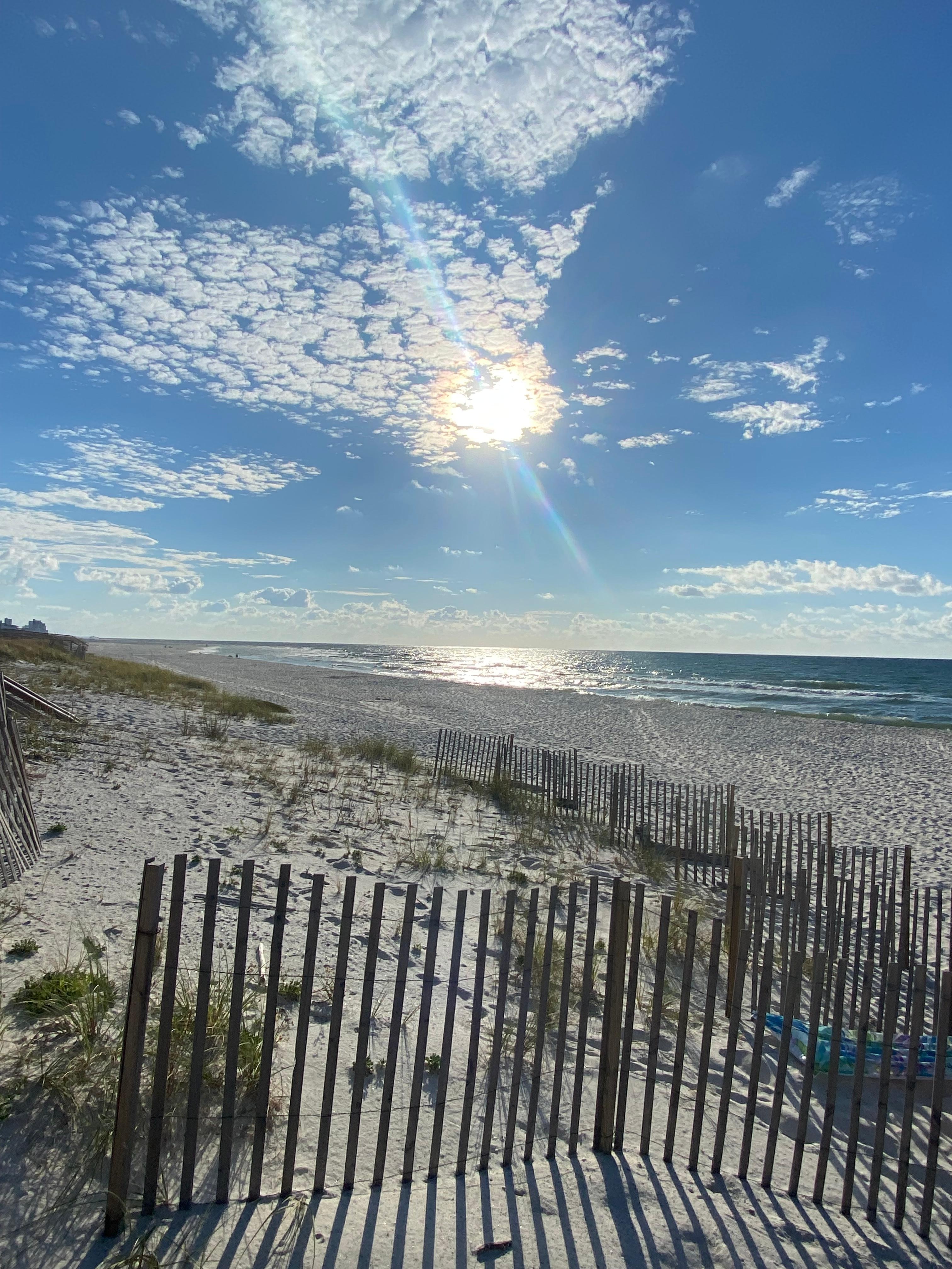 The morning we left.