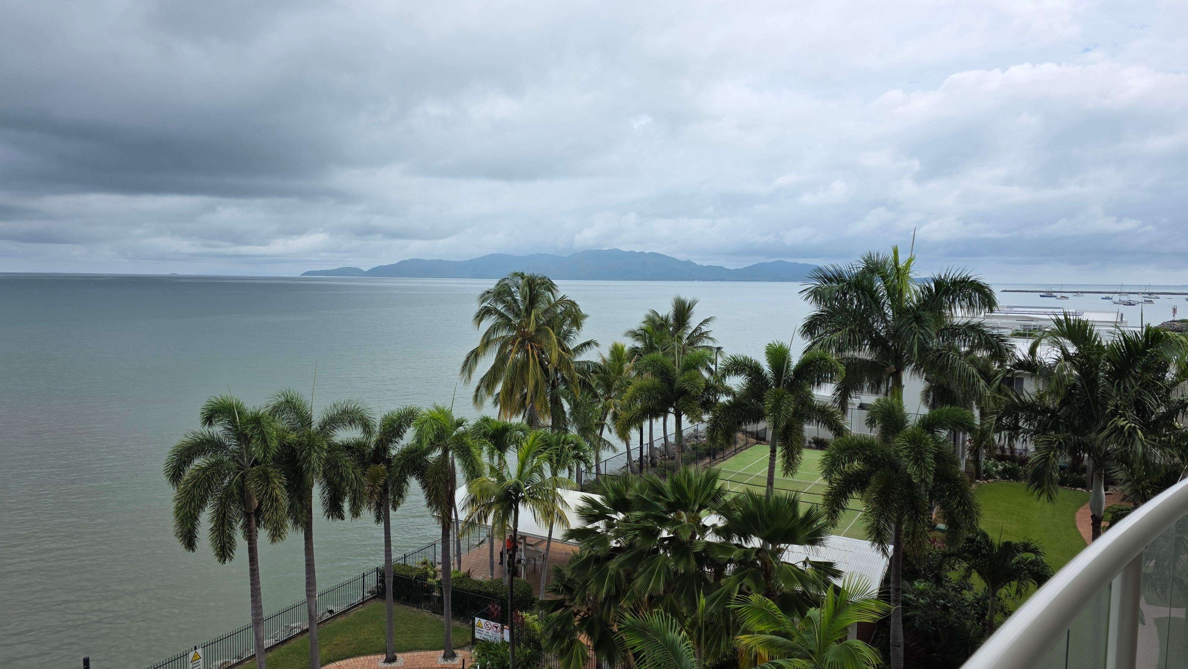 From our balcony. Looking out to Magnetic Island 😊