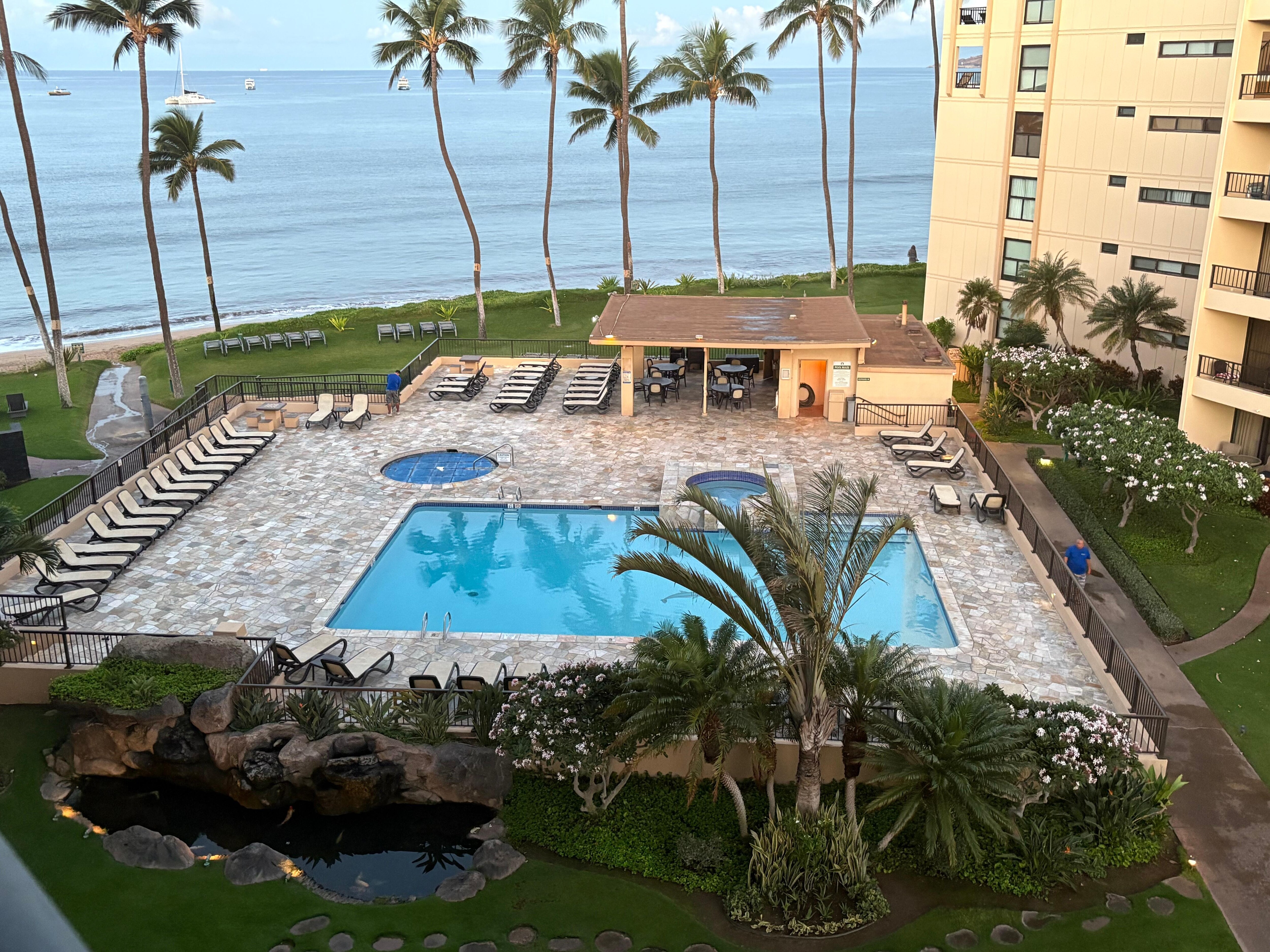 Taken from lanai at breakfast 