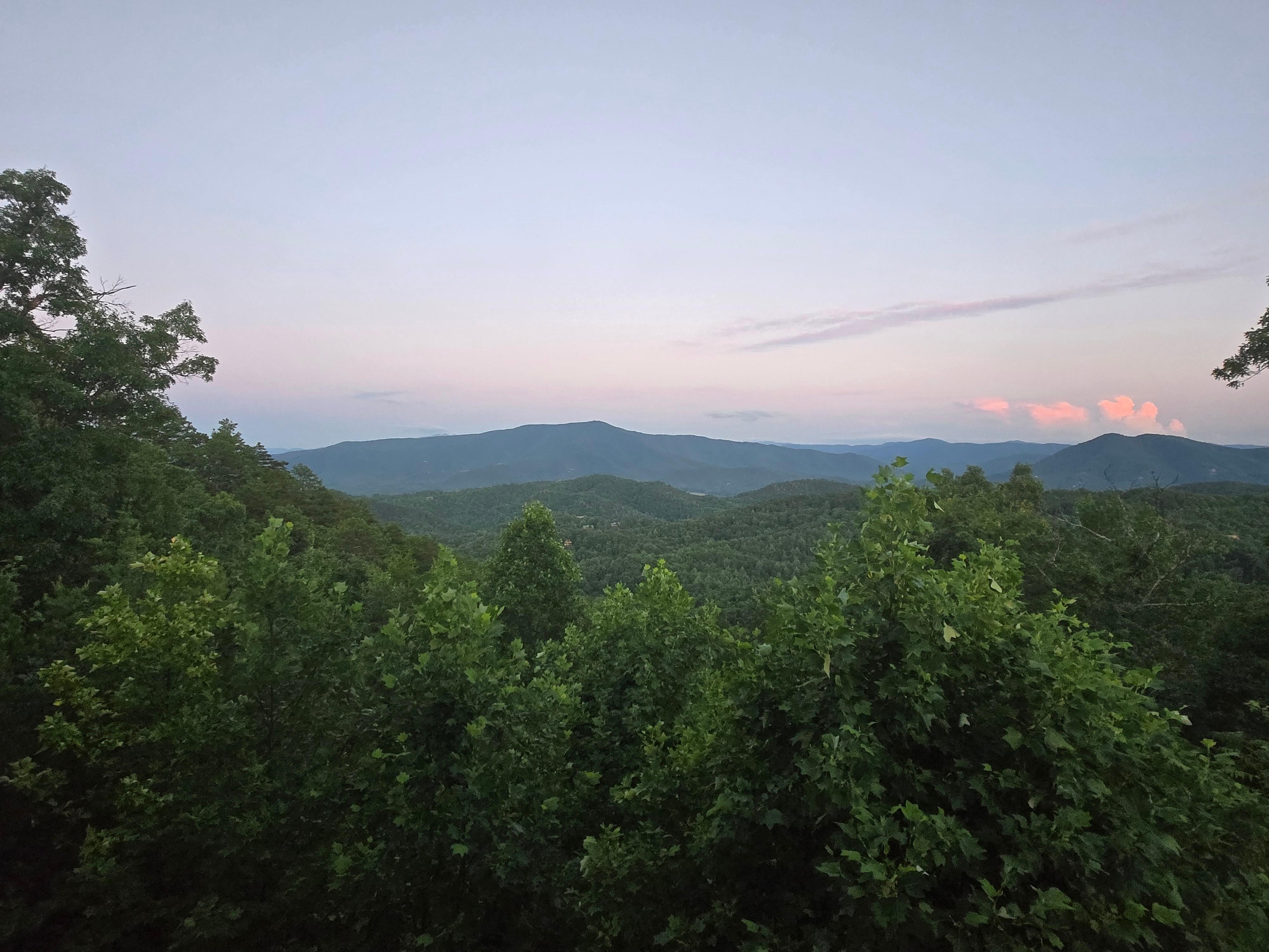 Views from the balcony