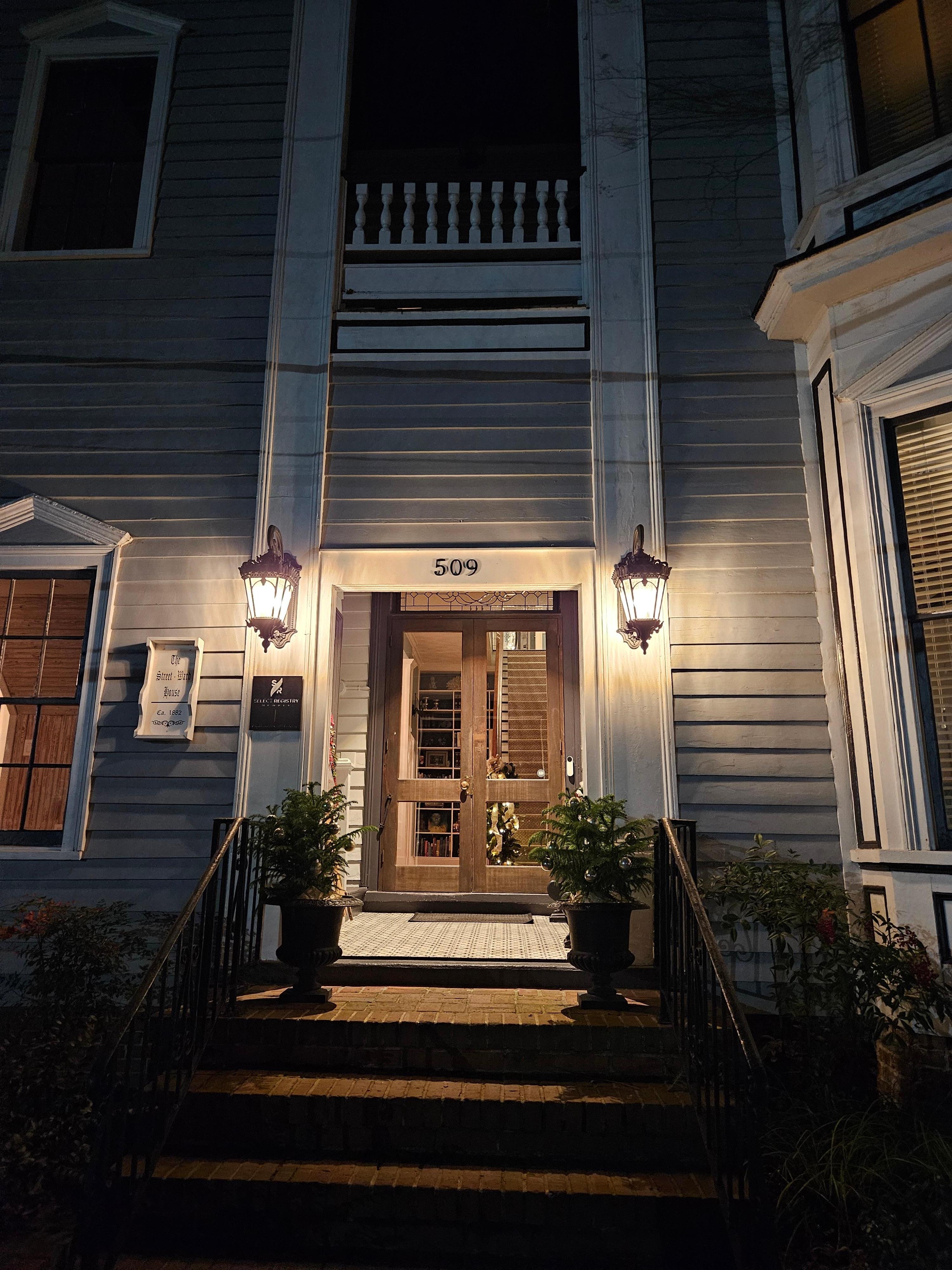 The front door, gorgeous!