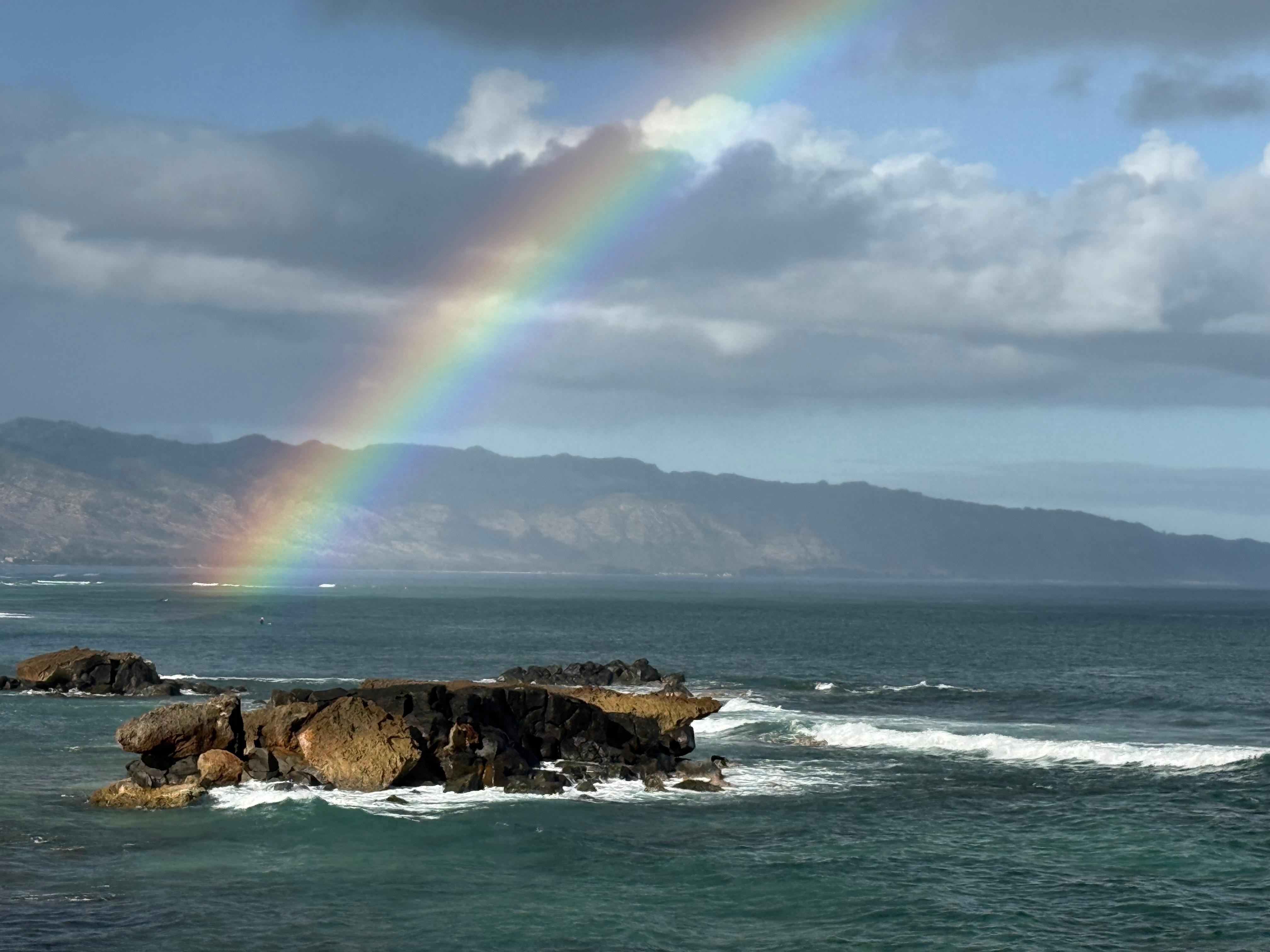 View from the outdoor deck