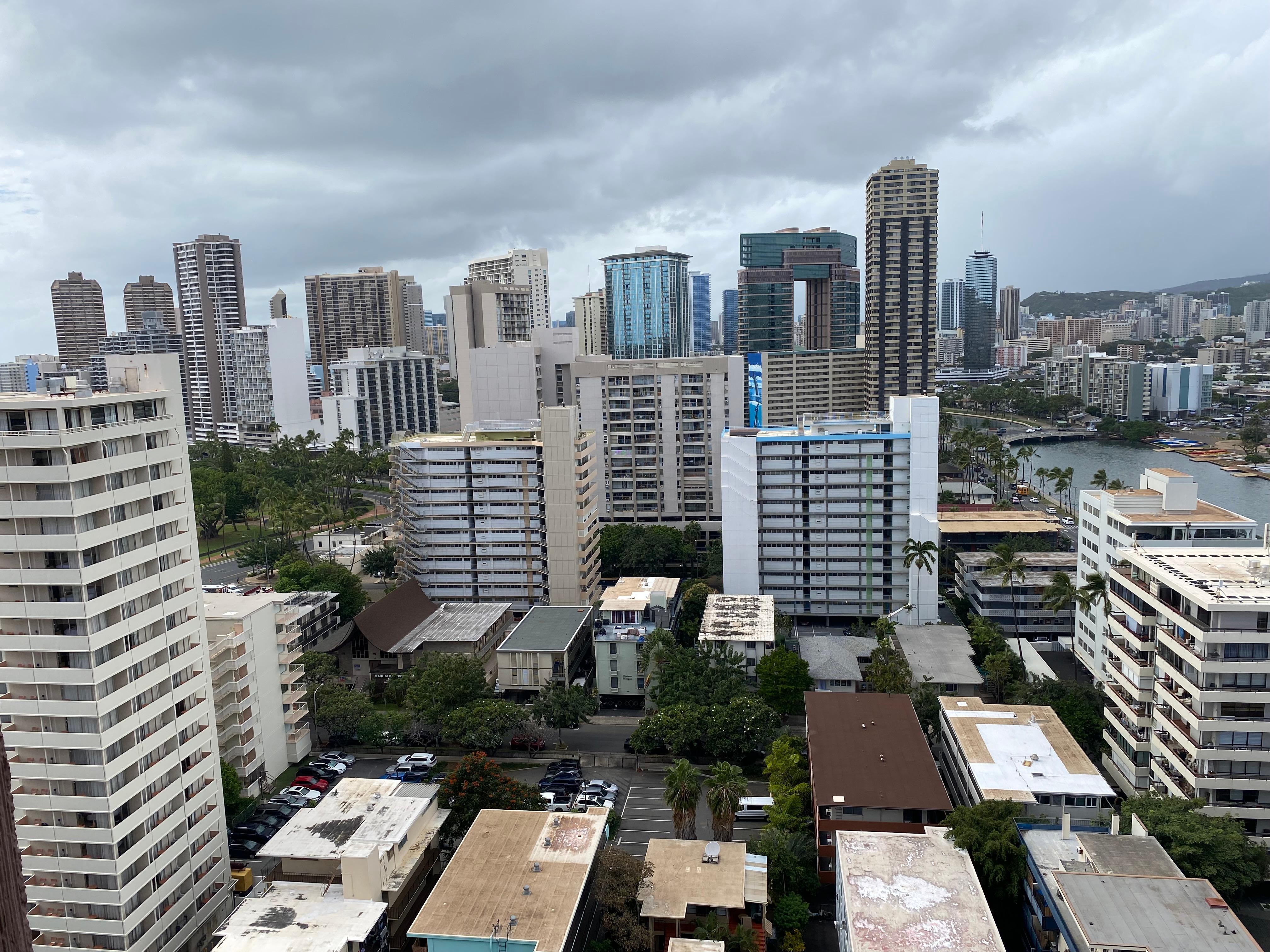 View from the 21st floor