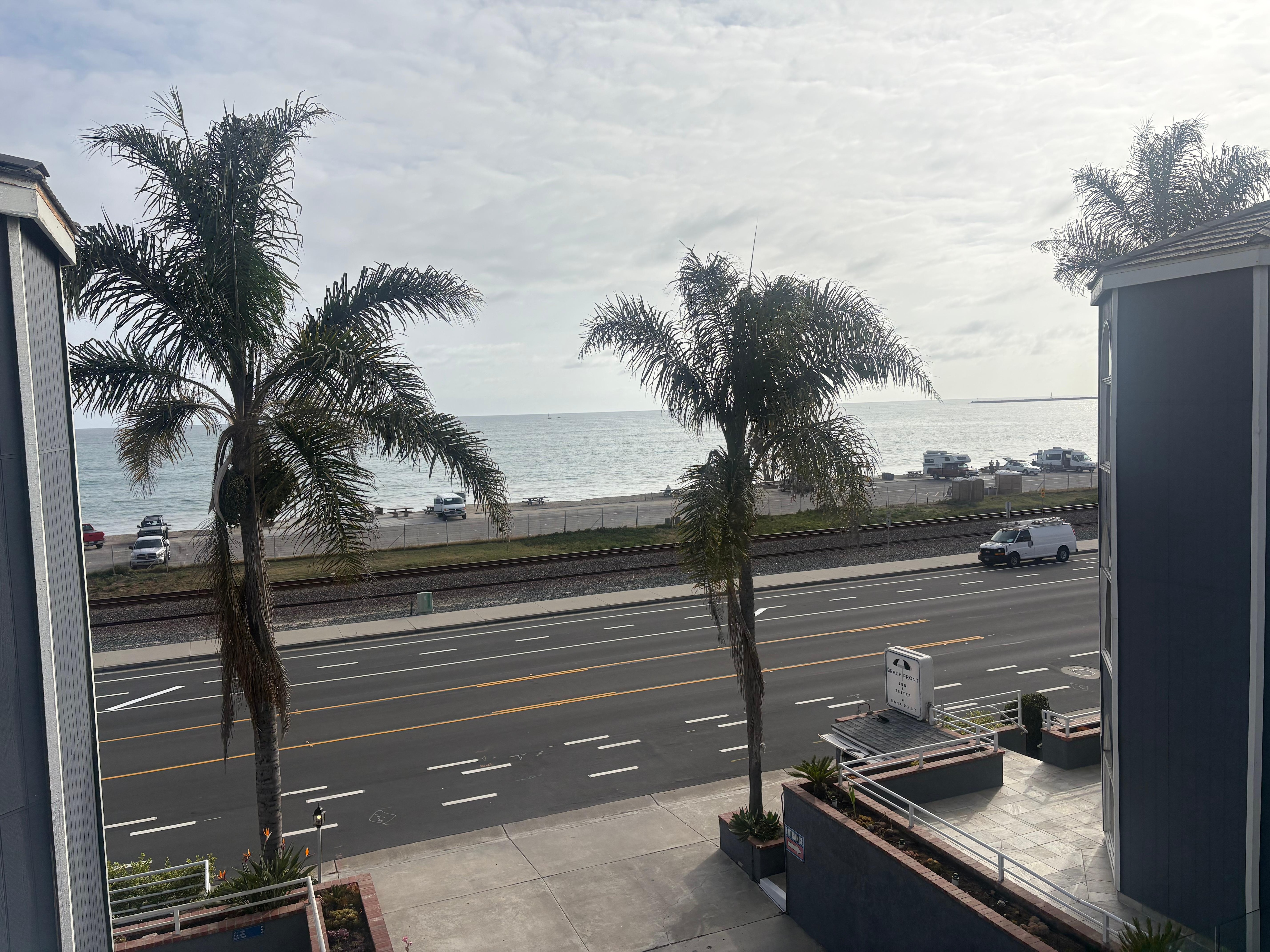 Great balcony view 